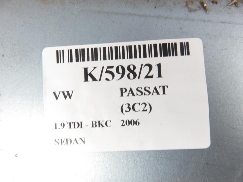VOLKSWAGEN Passat B6 (2005-2010) Rear Bumper 3C5807417 17911153