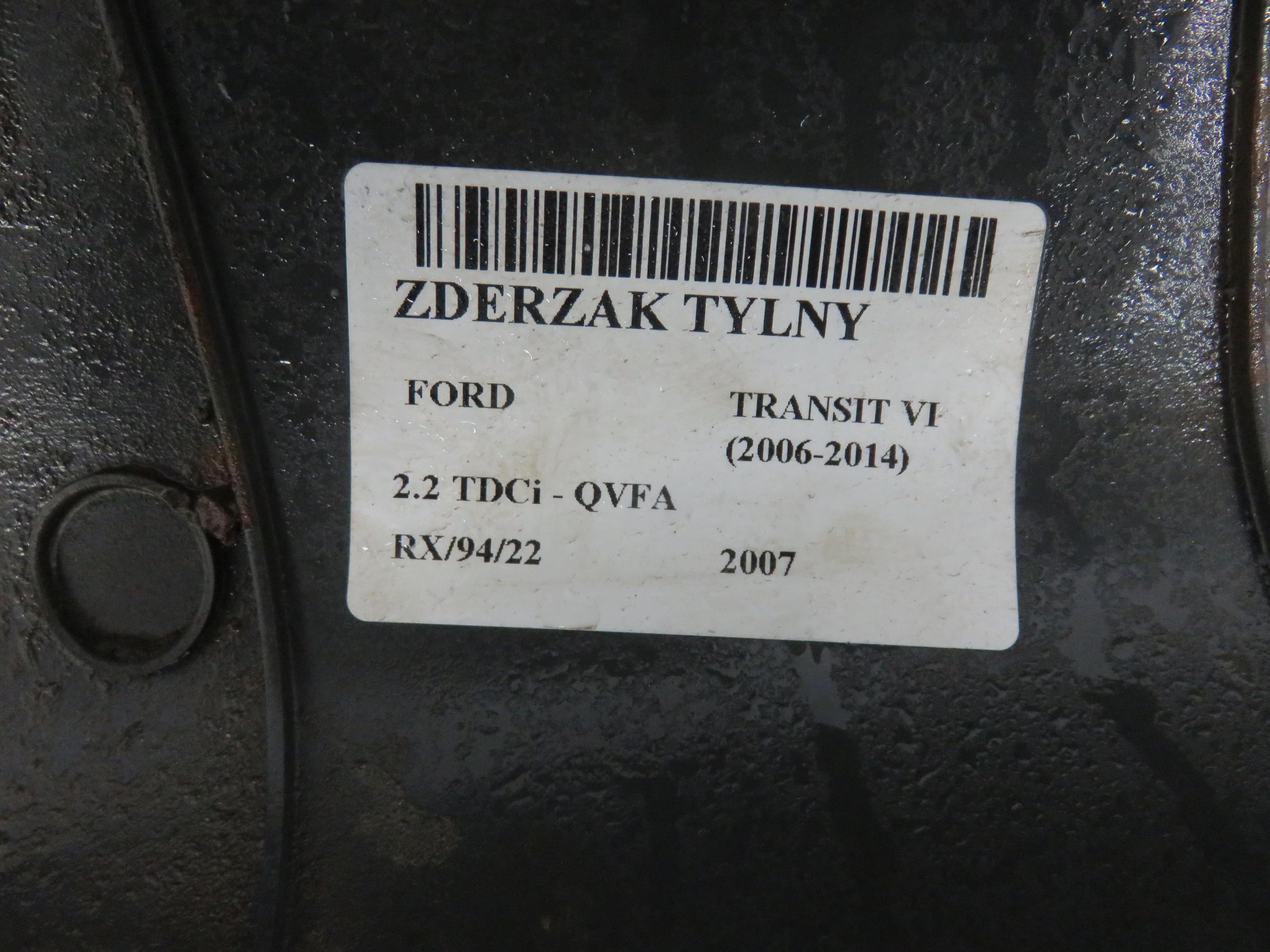 FORD Transit 3 generation (2000-2013) Задній бампер YC1517E962AL 17802082