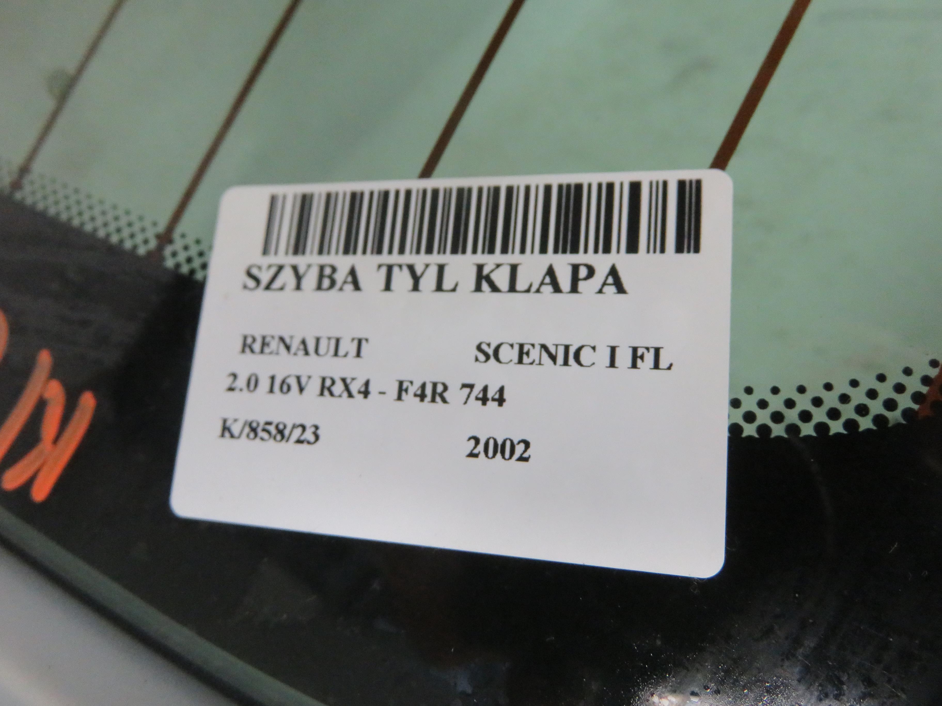 RENAULT Scenic 1 generation (1996-2003) Galinis dangtis 22151111