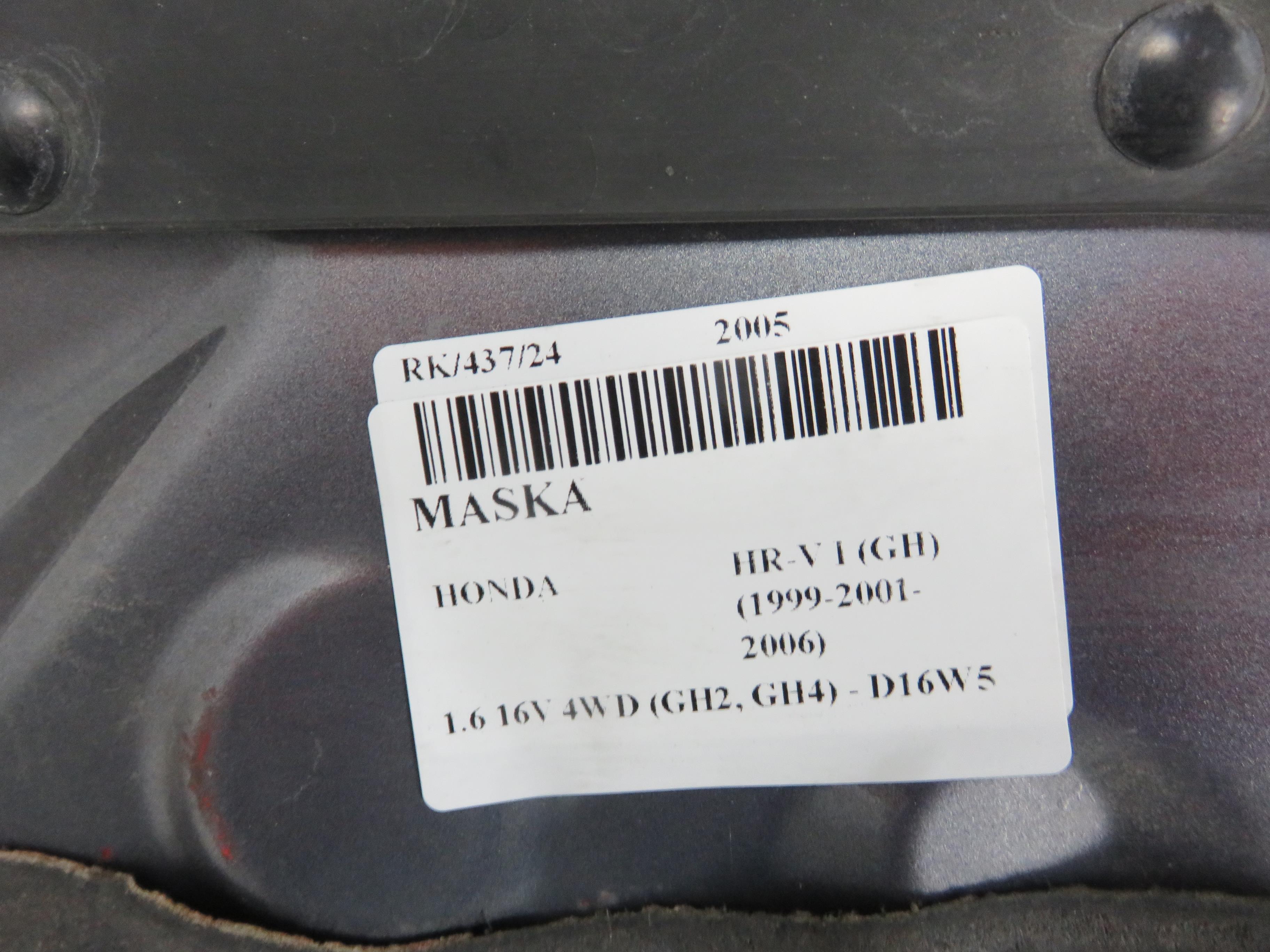 HONDA HR-V 1 generation (1998-2006) Bonnet 24767355
