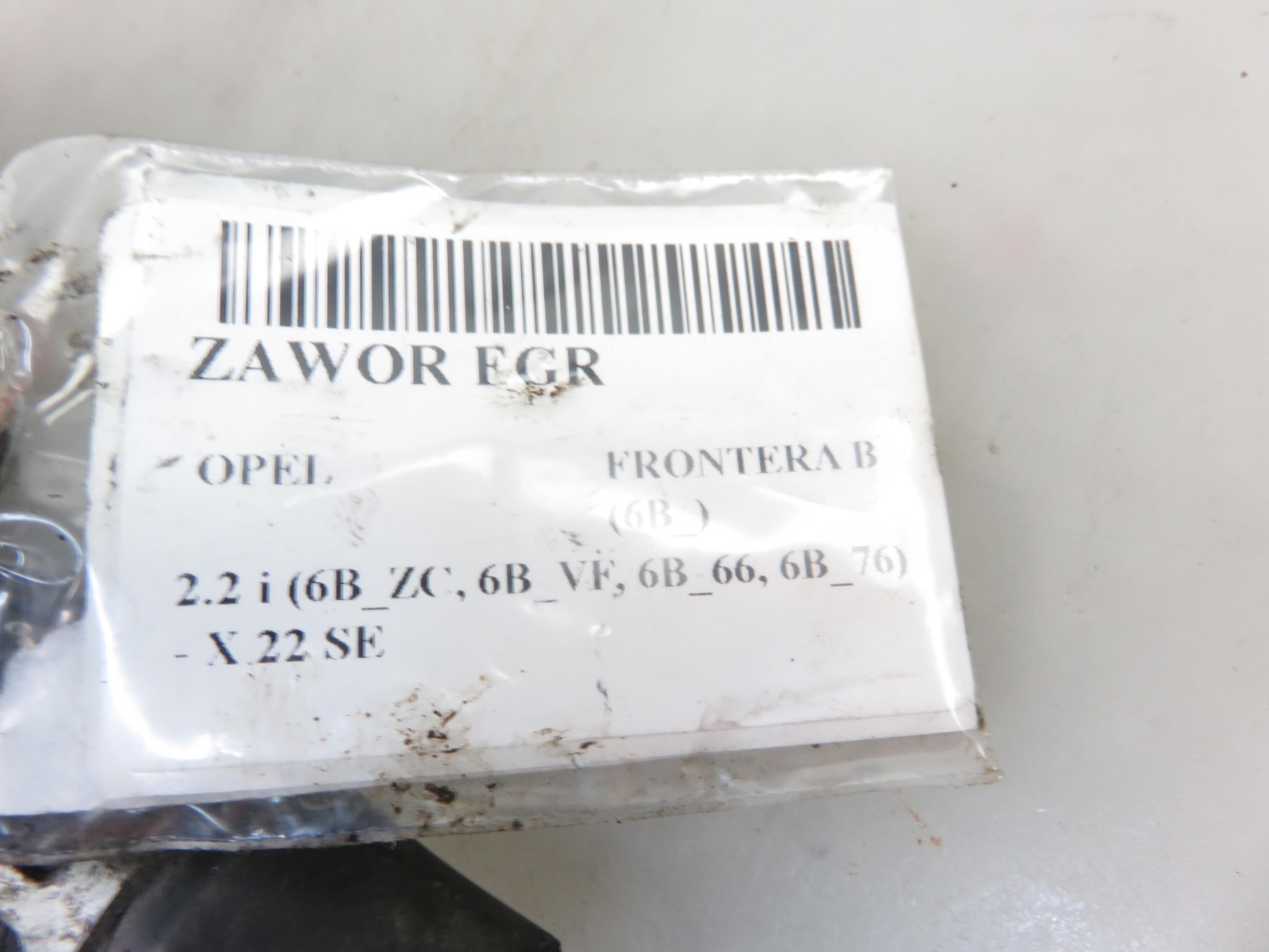 OPEL Frontera B (1998-2004) EGR vožtuvas 92062707 26253454