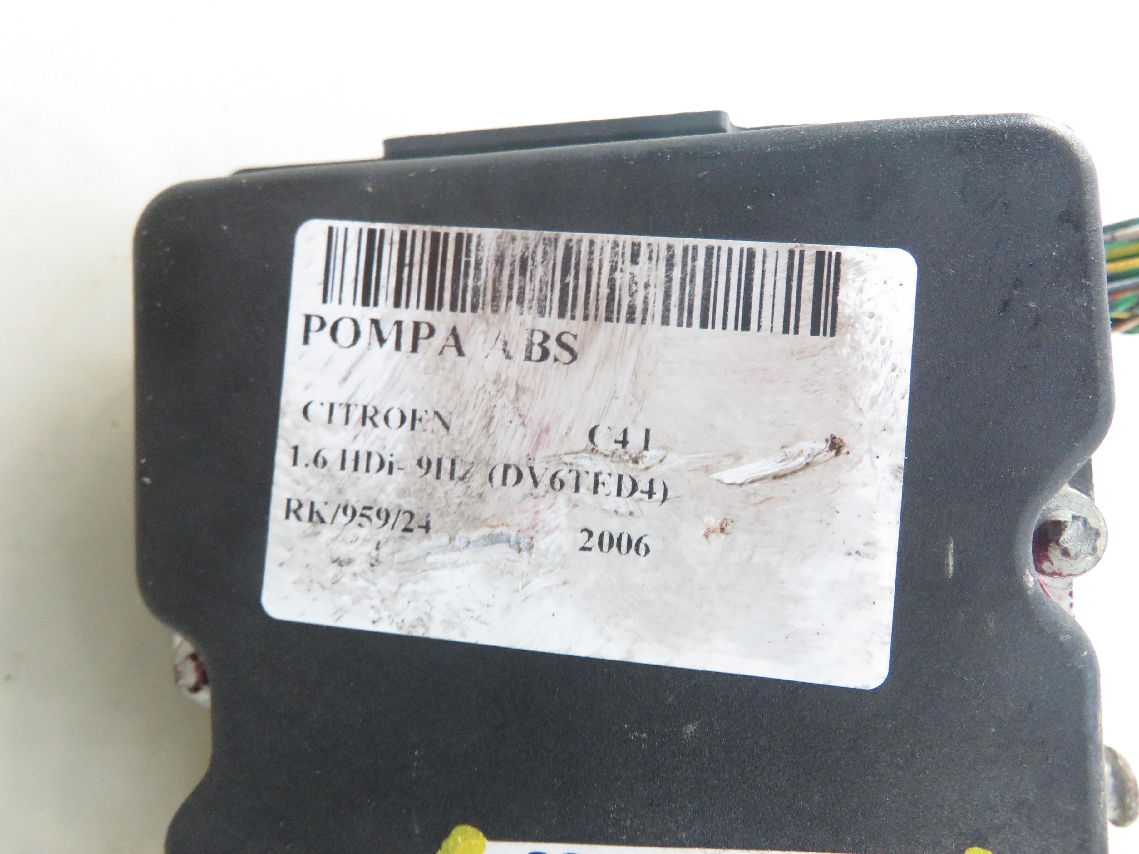 CITROËN C4 1 generation (2004-2011) ABS pump 0265950635,9663241380 26417576