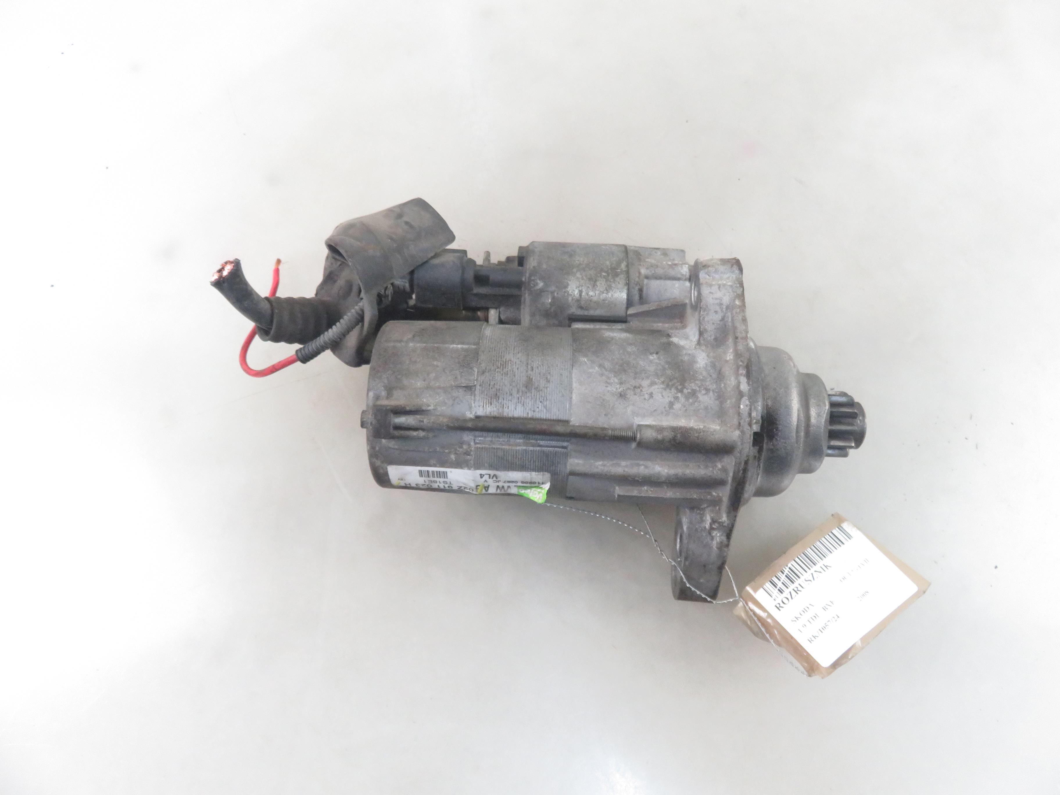 SKODA Octavia 2 generation (2004-2013) Indítómotor 02Z911023H 26799663