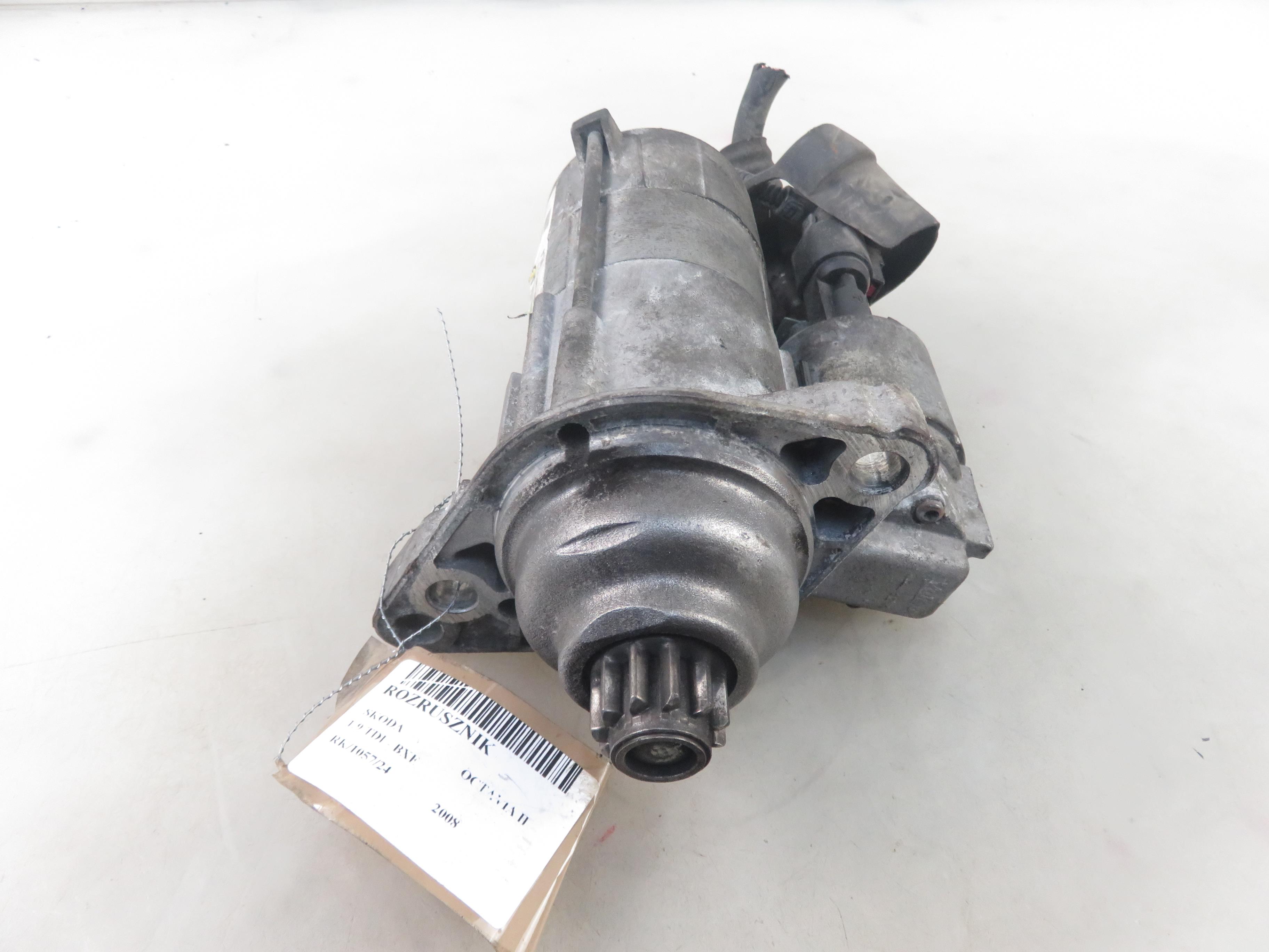 SKODA Octavia 2 generation (2004-2013) Indítómotor 02Z911023H 26799663