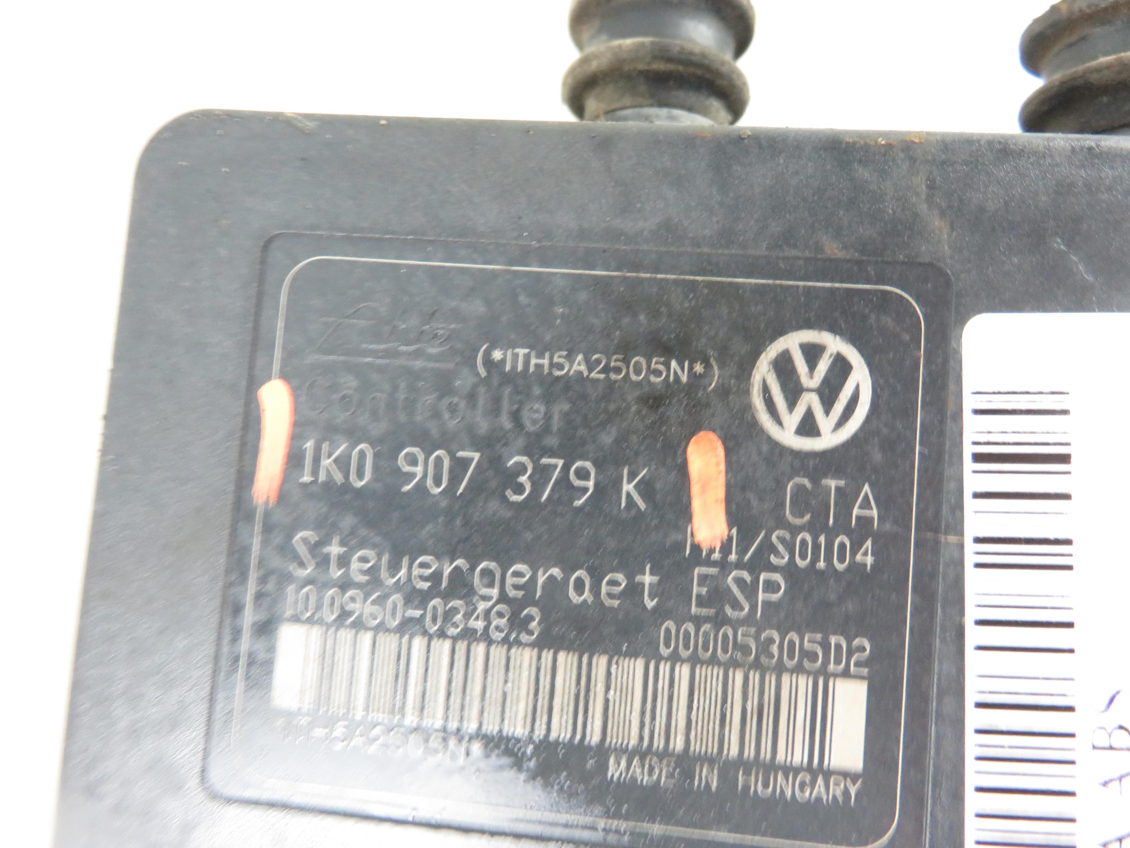 SEAT Toledo 3 generation (2004-2010) ABS Pump 1K0907379K,1K0614517H 26799760