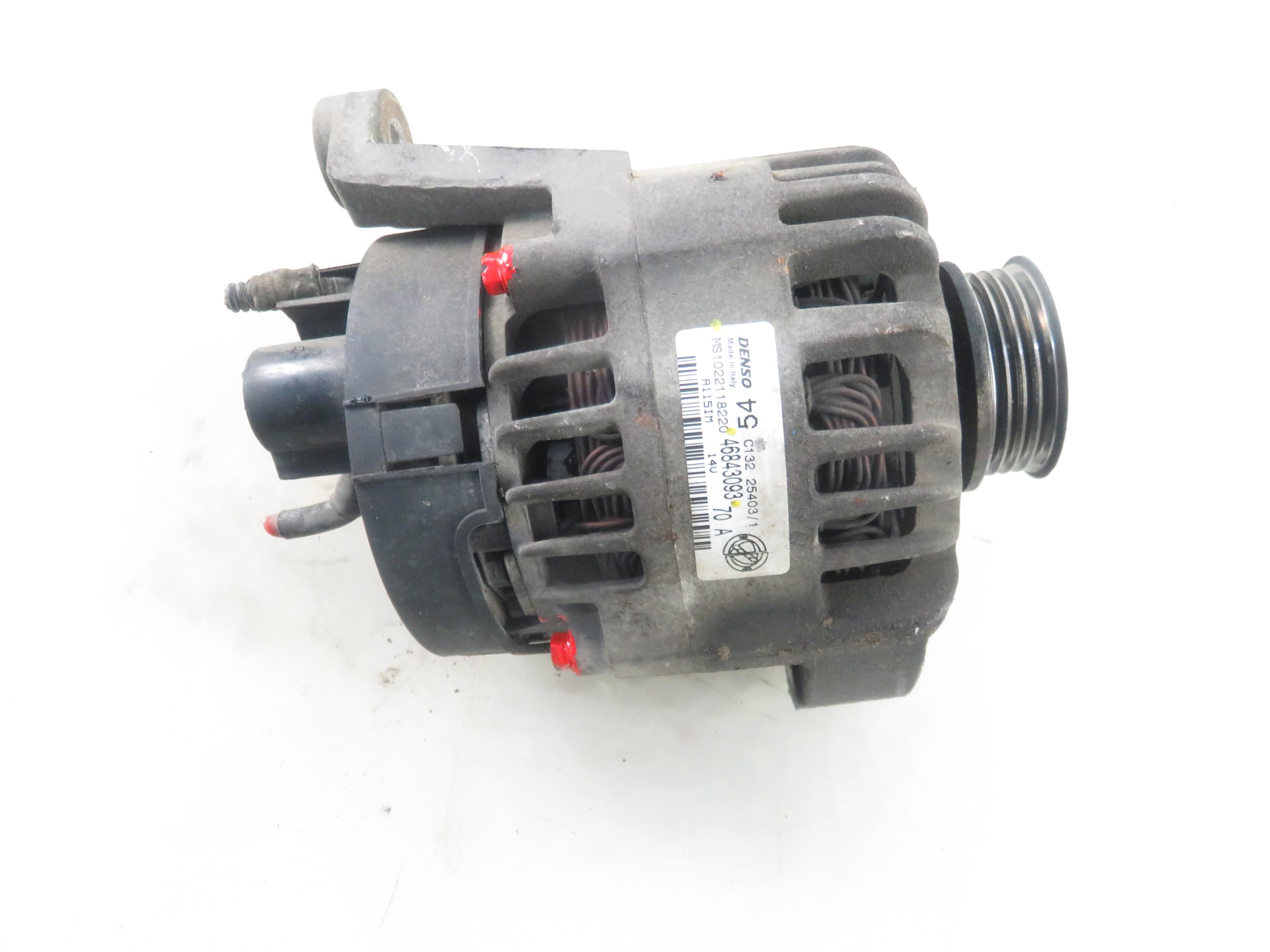 FIAT Panda 2 generation (2003-2011) Alternator 46843093,MS1022118220 27348119