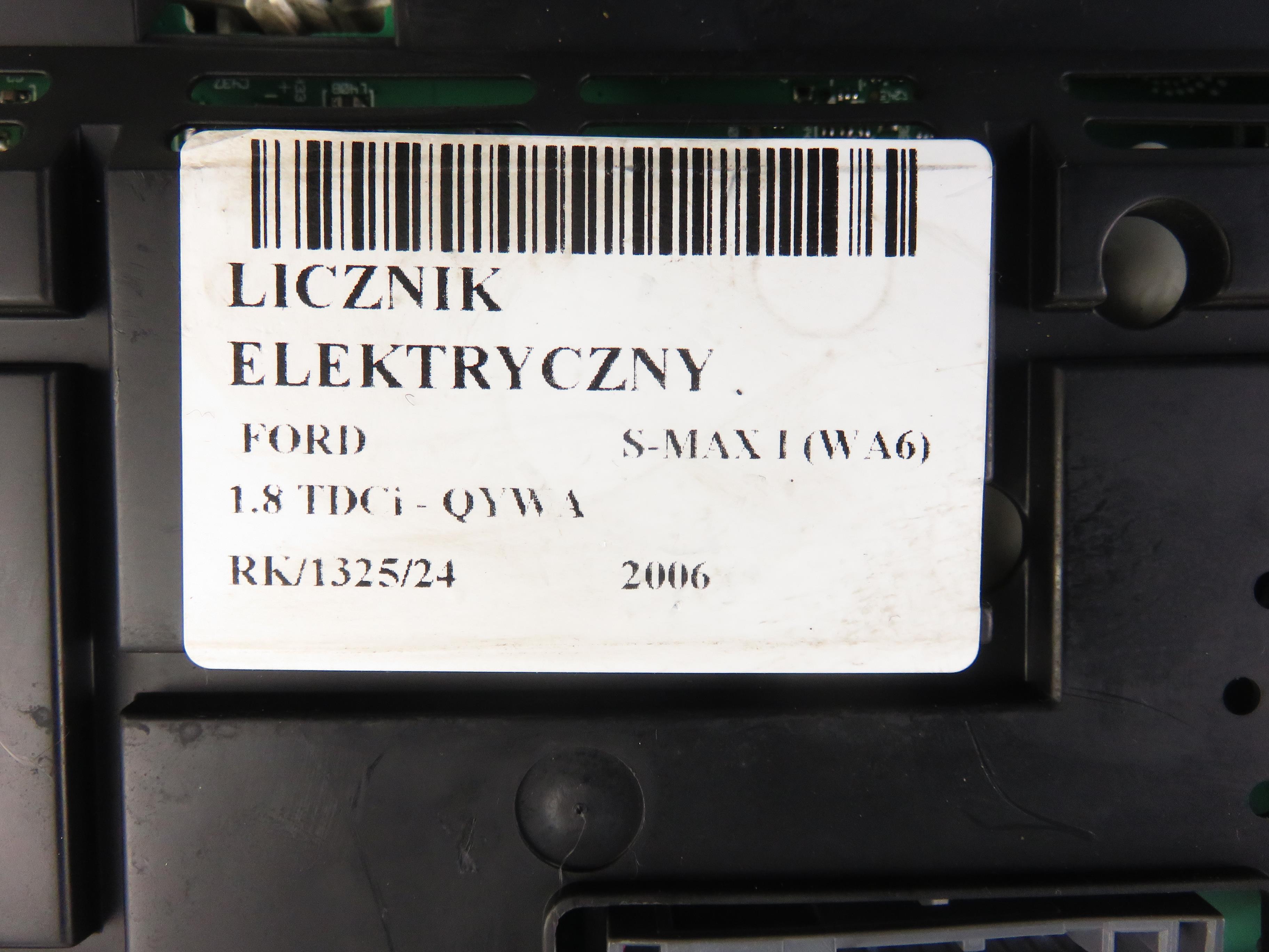 FORD S-Max 1 generation (2006-2015) Спідометр 8M2T10849VA,8M2T14C026CA 27791589