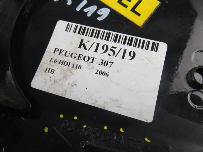 PEUGEOT 307 1 generation (2001-2008) Fuel Tank Flap 9643554477 17922055