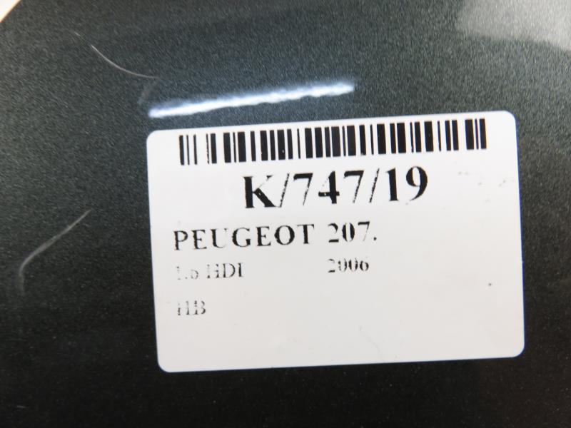 PEUGEOT 207 1 generation (2006-2009) Kuro (degalų) bako dangtelis 9681730680 17921673