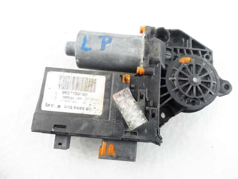 PEUGEOT 307 1 generation (2001-2008) Front Left Door Window Regulator Motor 9637130780 17922086