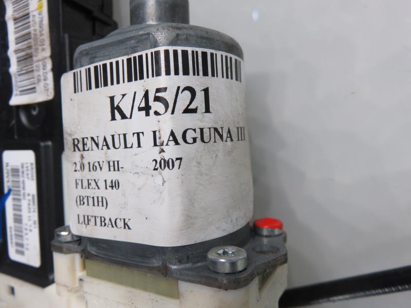 RENAULT Laguna 3 generation (2007-2015) Priekinių dešinių durų stiklo pakelėjas 807300001R, 974824103 17910331