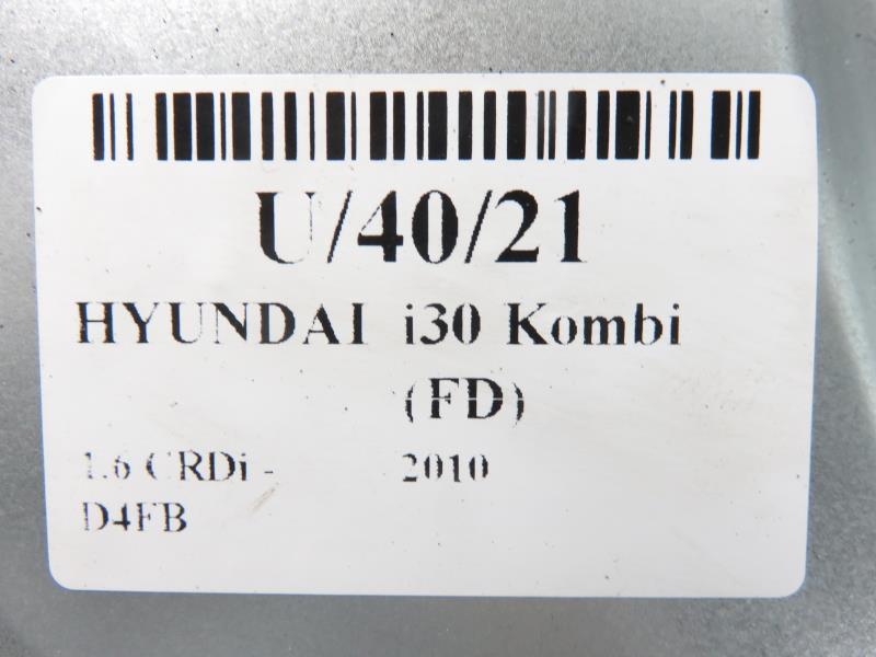 HYUNDAI i30 FD (1 generation) (2007-2012) Aizmugurējo labo durvju logu pacēlājs 834802R250, 834502R000FD, 0130822545 17937379