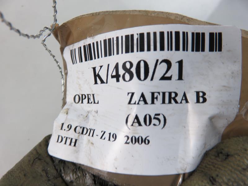OPEL Zafira B (2005-2010) Priekinių kairių durų stiklo pakelėjas 13132434, 13132220 17786908