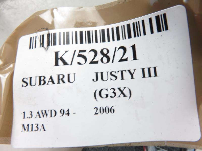 SUBARU Justy 3 generation (2003-2007) Front Right Seatbelt L153004, 8492086G2 17829566