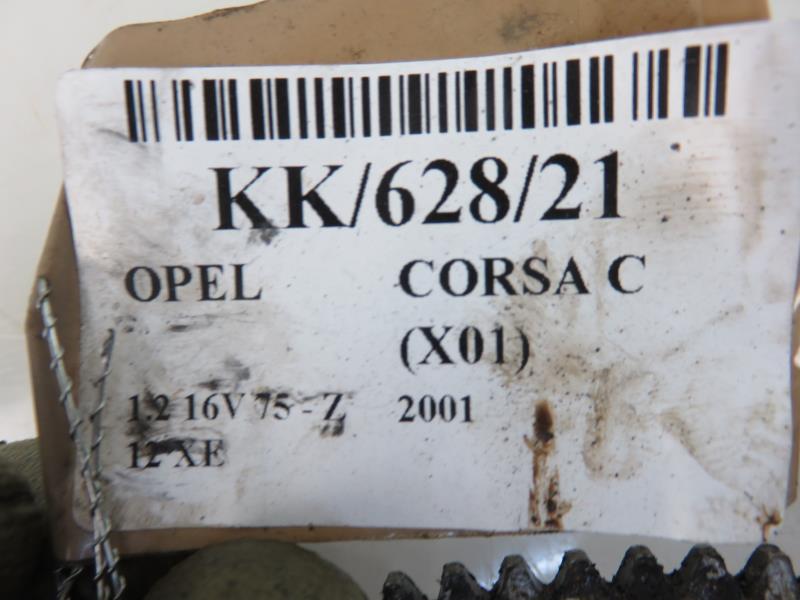 OPEL Corsa C (2000-2006) Vasemman etuoven ikkunansäädin 09113367, 09113363 17829999