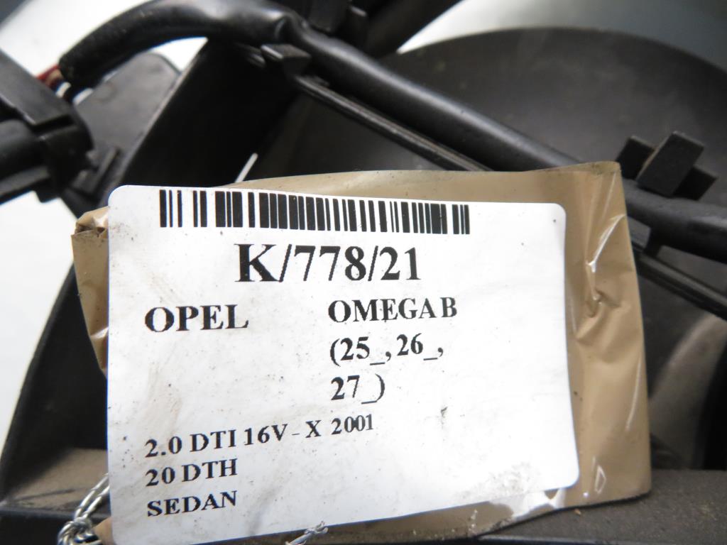 OPEL Omega B (1994-2003) Motorvezérlő egység ventilátora 90573560 17830606