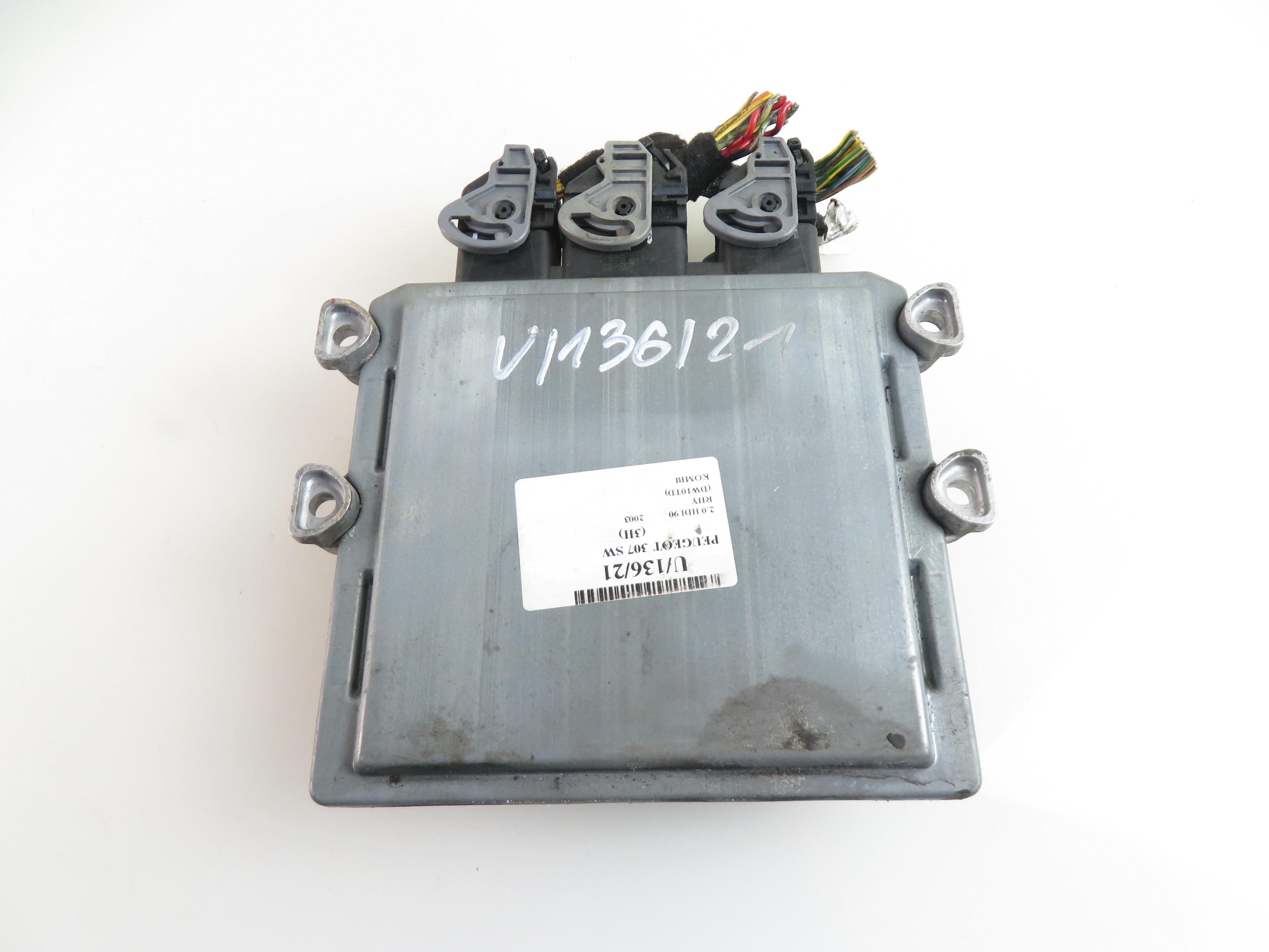 PEUGEOT 307 1 generation (2001-2008) Control Unit 5WS40104CT 17821490