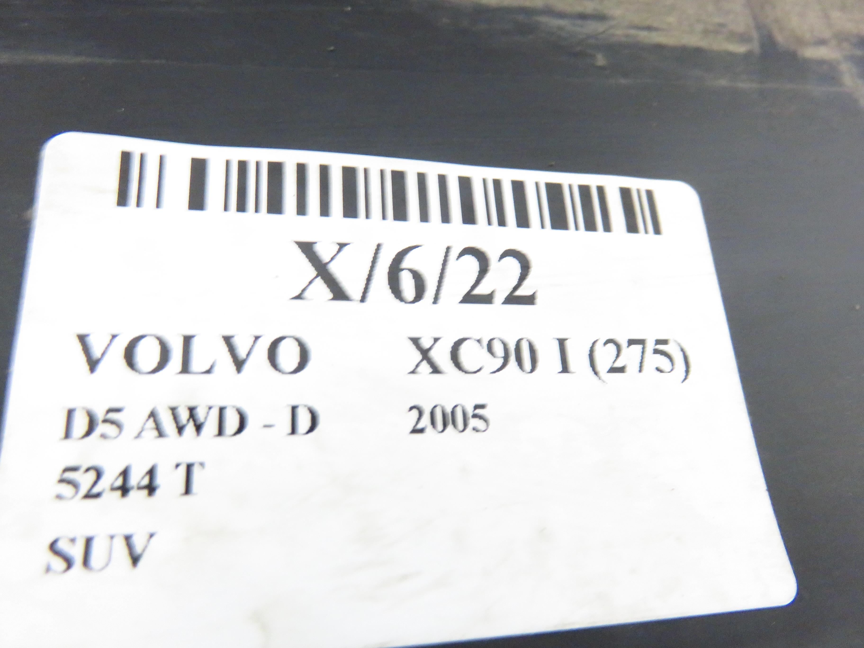 VOLVO XC90 1 generation (2002-2014) Capac pag lateral din plastic dreaptă 30653723 22023376