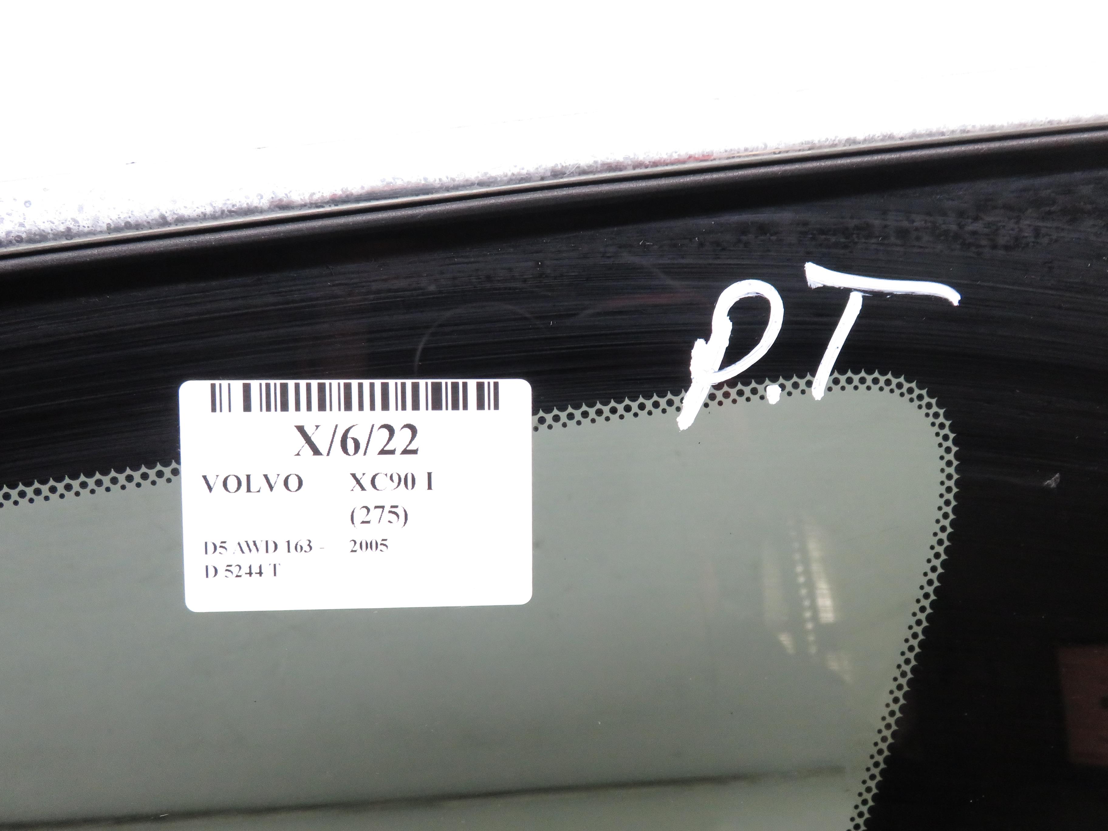 VOLVO XC90 1 generation (2002-2014) Right side rear body window 17939406