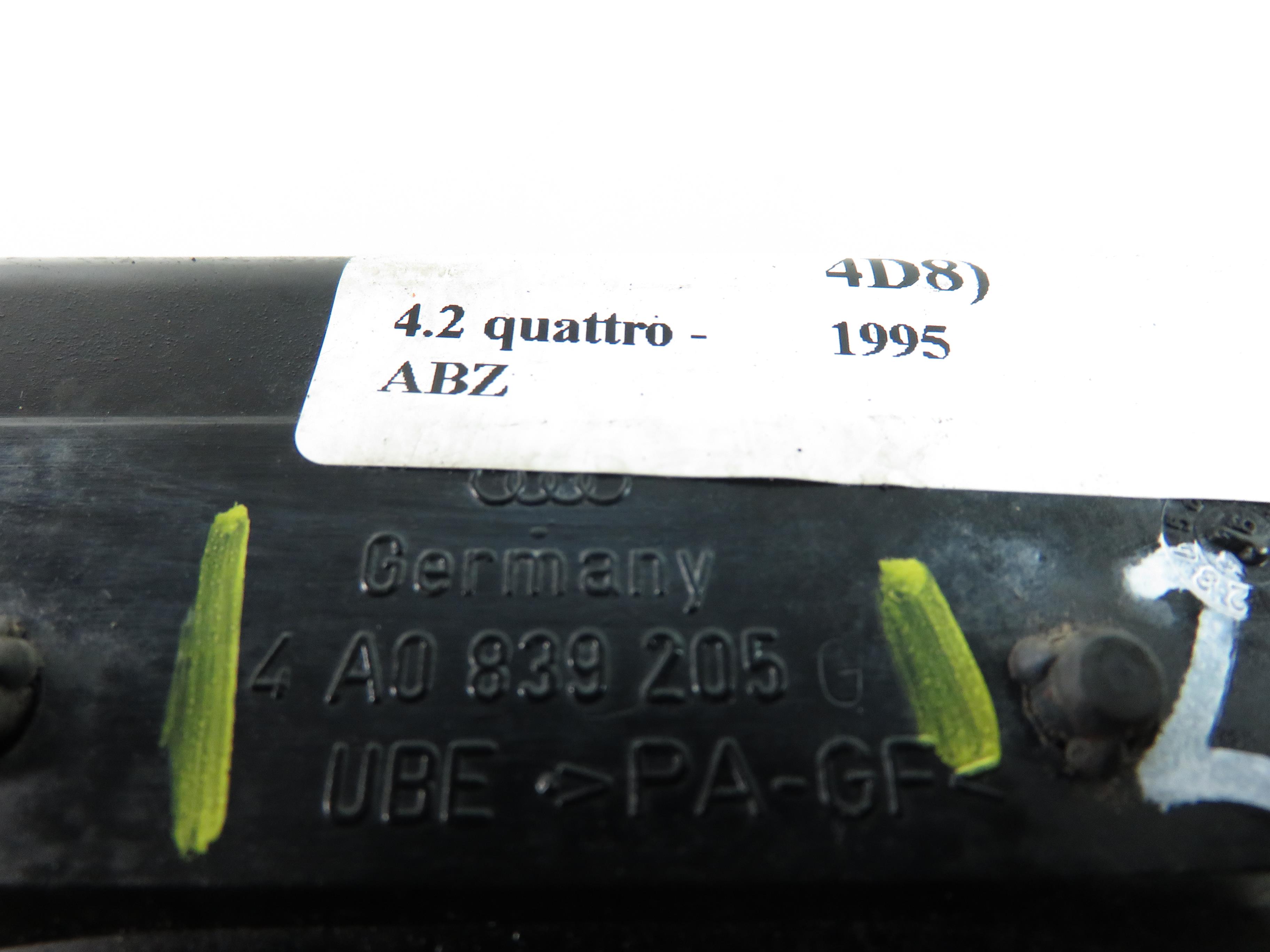 AUDI A8 D2/4D (1994-2002) Galinių kairių durų išorinė rankenėlė 4A0839205G 21837258