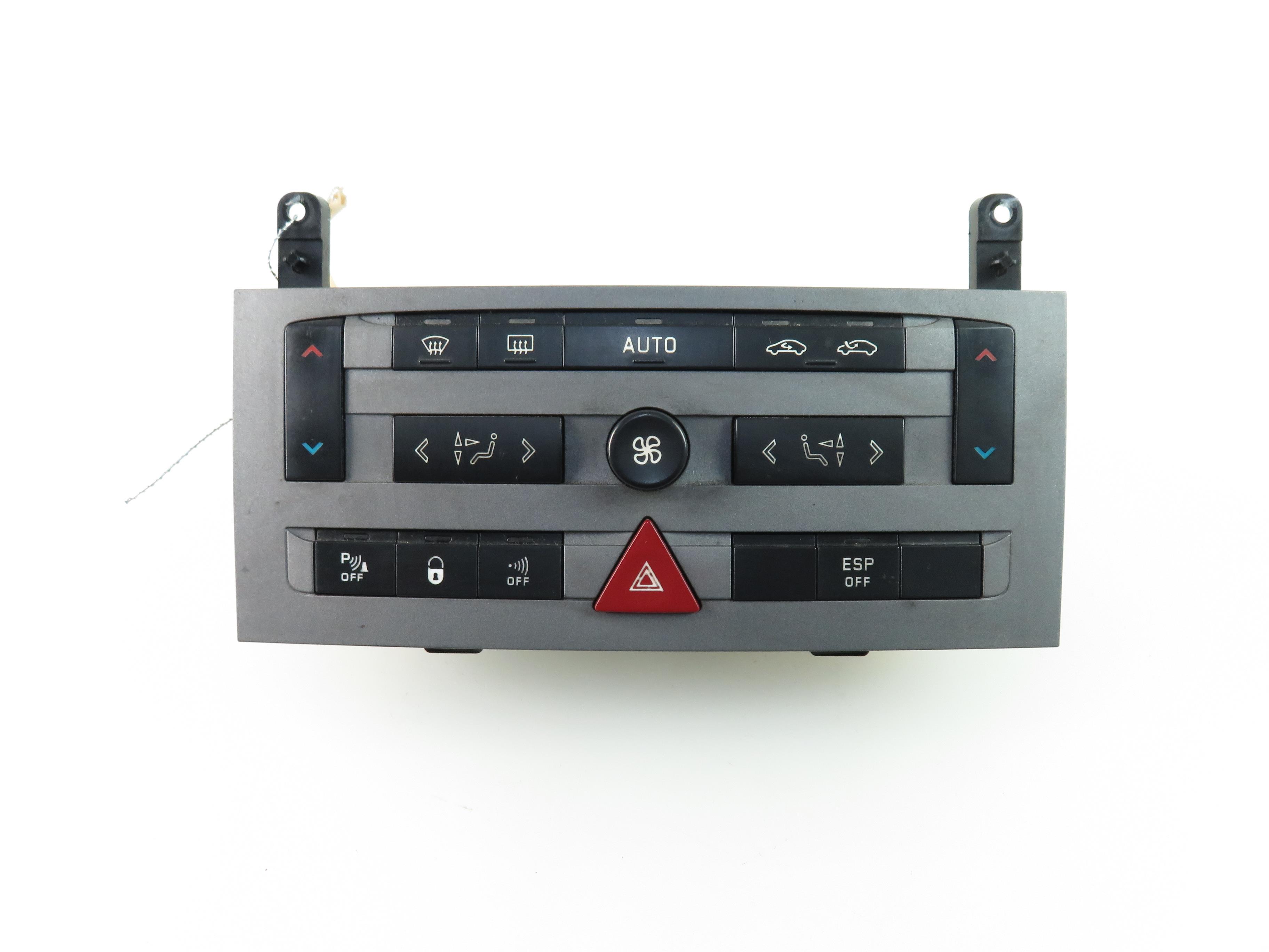 PEUGEOT 407 1 generation (2004-2010) Climate  Control Unit 96573322, 96512442XT, 96466848XT 17914342