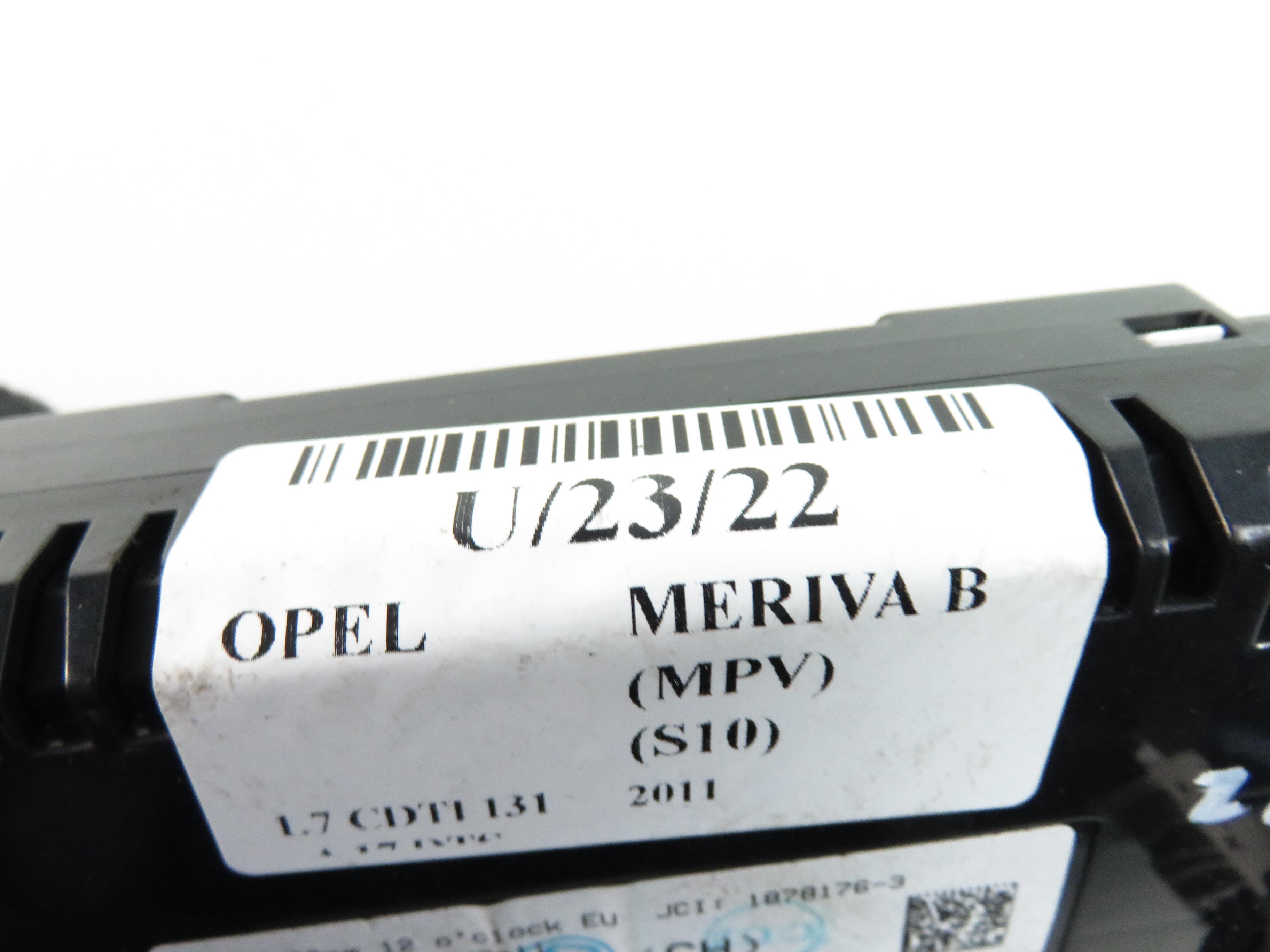 OPEL Meriva 2 generation (2010-2020) Navigation Display 13277072 17800272
