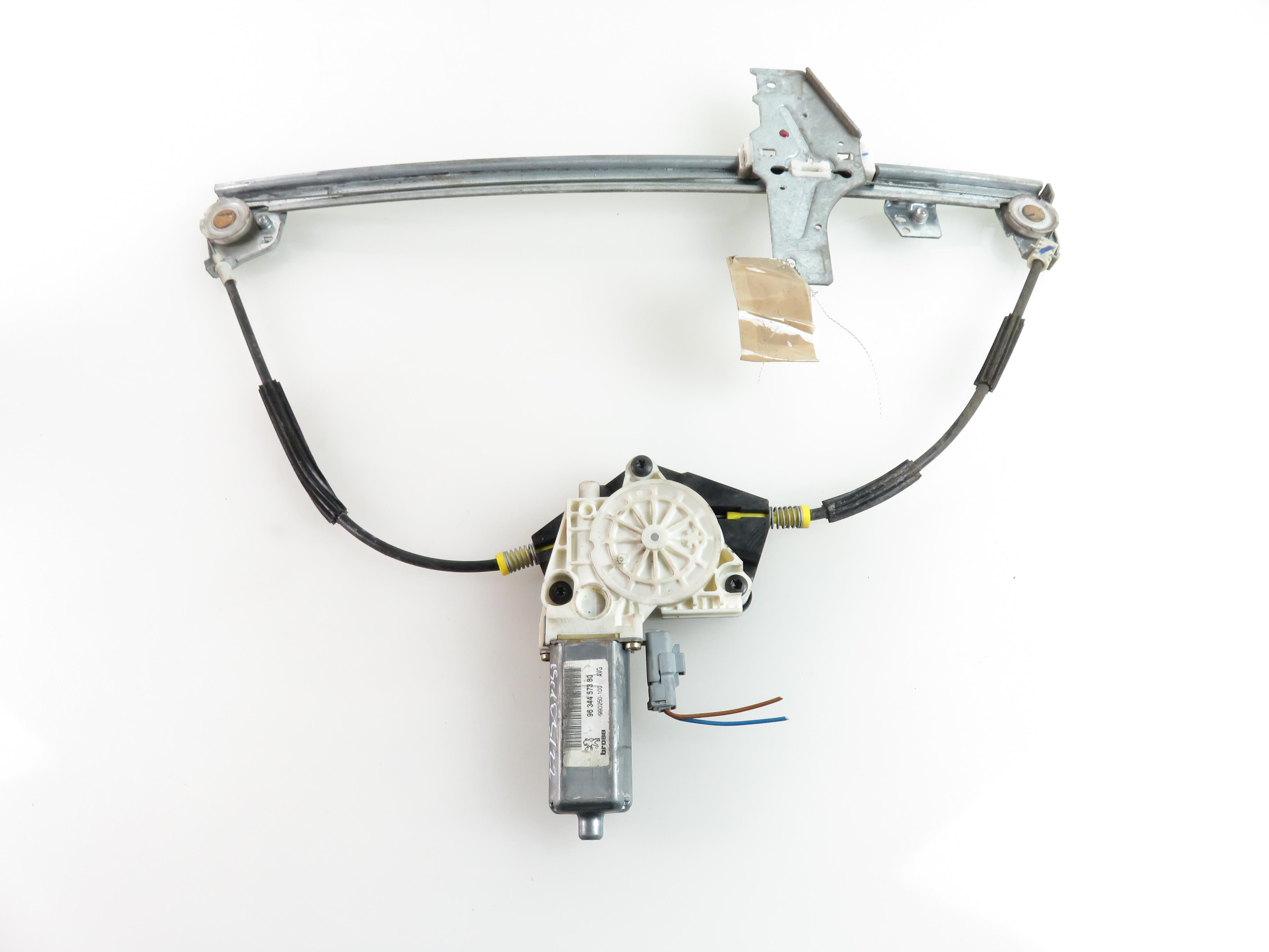 PEUGEOT 307 1 generation (2001-2008) Front Left Door Window Regulator 9634456980 17798700