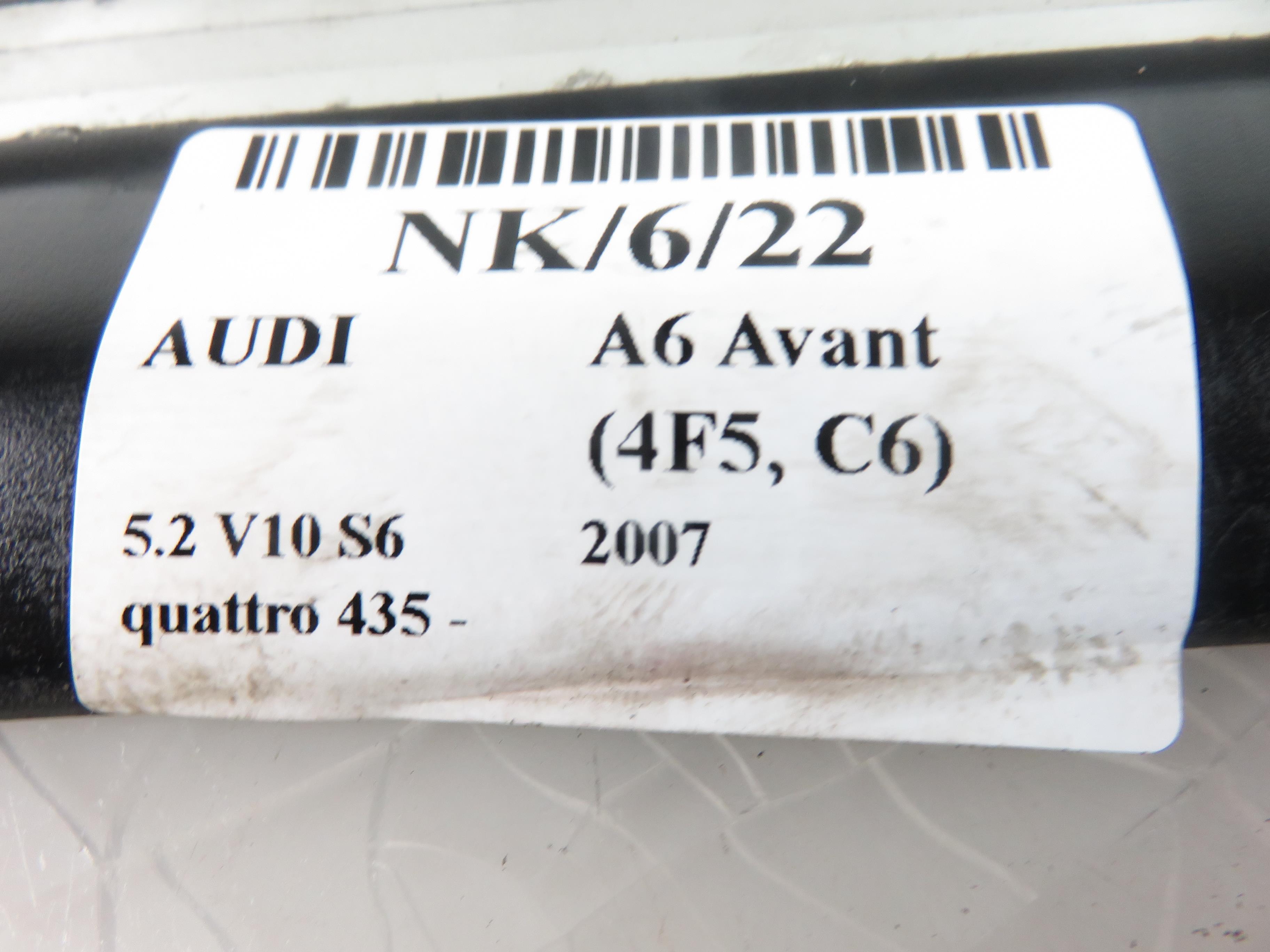 AUDI A6 C6/4F (2004-2011) Priekinio kairio slenksčio apdaila 4F0853375D, 4F0853376D 21836855