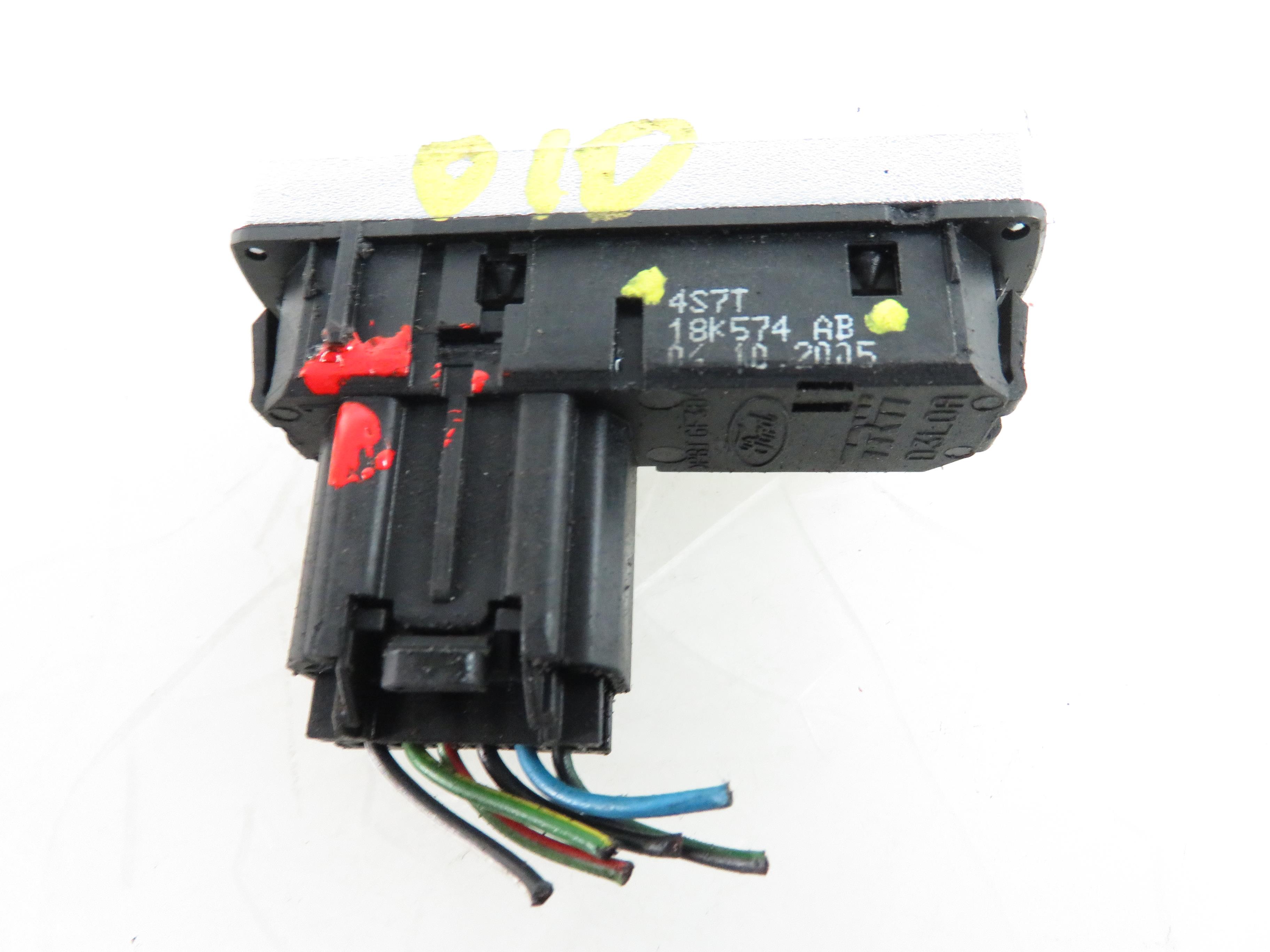 FORD S-Max 1 generation (2006-2015) Rear window heating switch 4S7T18K574AB 21230693