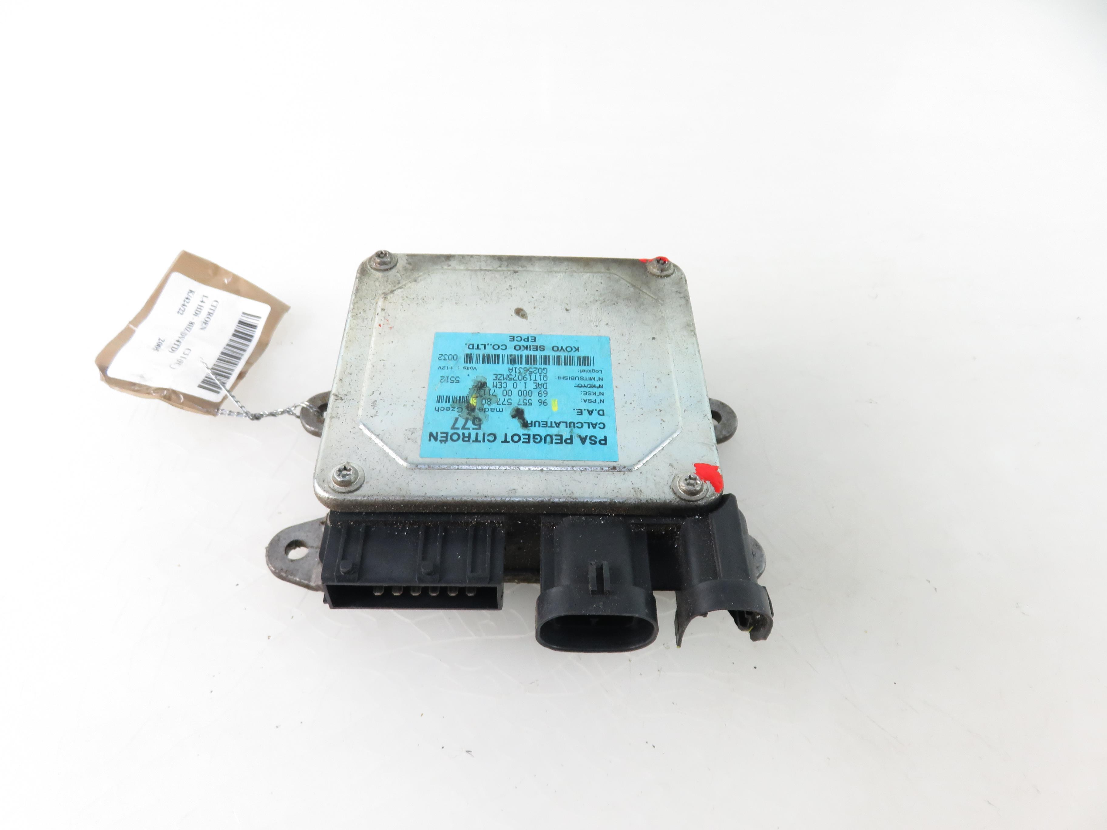 CITROËN C3 1 generation (2002-2010) Stūres pastiprinātāja vadības bloks 9655757780 21859531