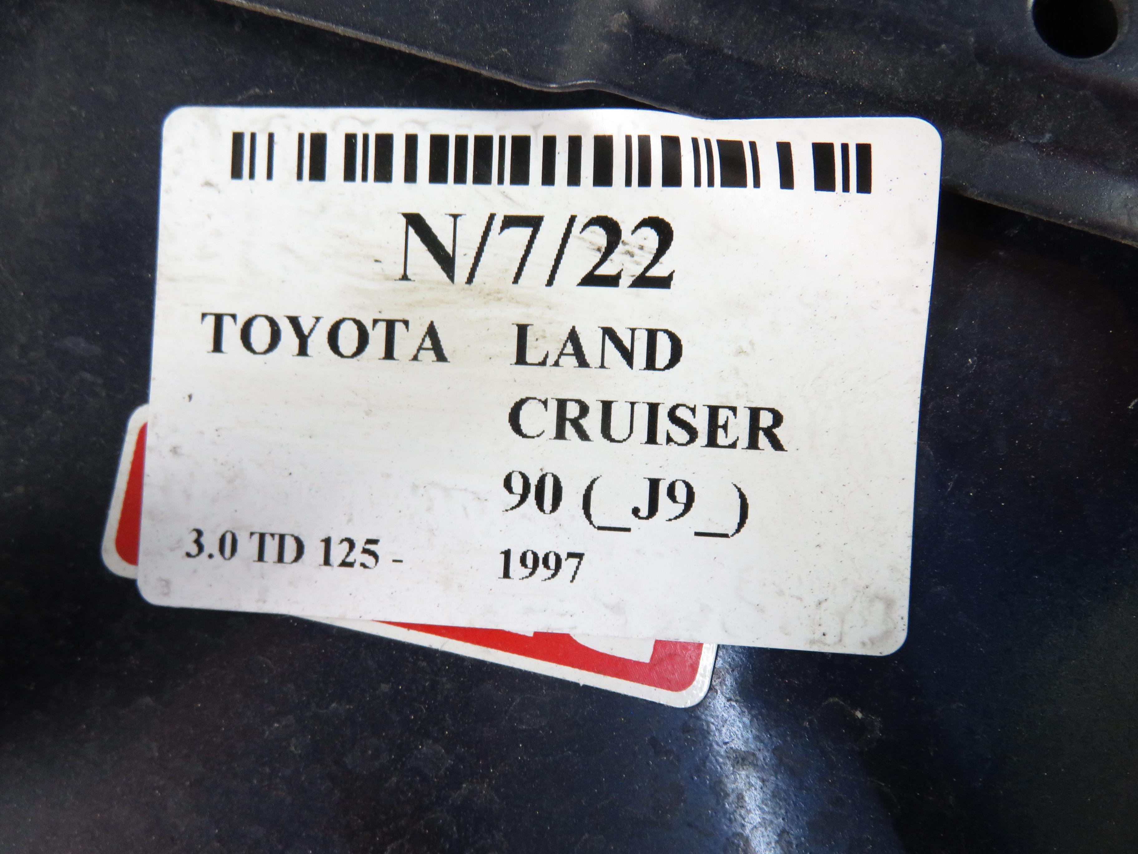 TOYOTA Land Cruiser Prado 90 Series (1996-2002) Kuro (degalų) bako dangtelis 17939627