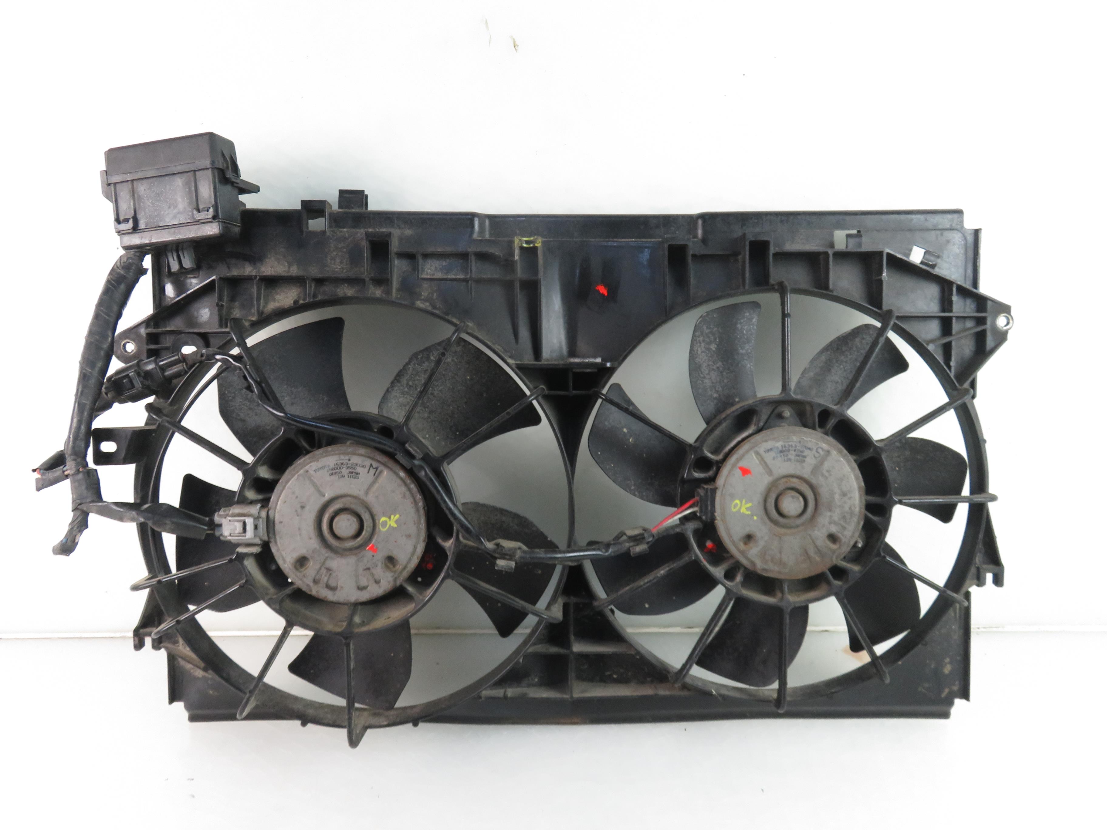 TOYOTA Corolla Verso 1 generation (2001-2009) Engine Control Unit Fan 1680004260, 1680003550 22022197