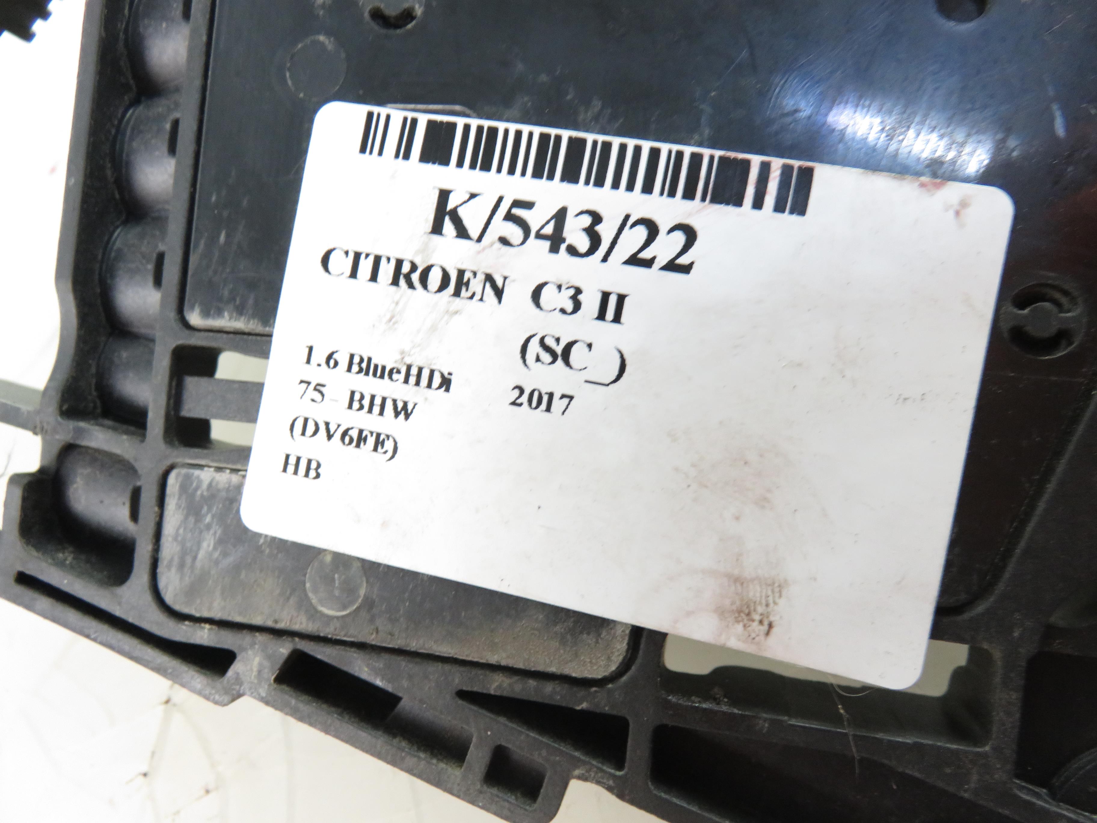 CITROËN C3 2 generation (2009-2016) Safety Battery Terminal (SBK) 9801148280 21860002