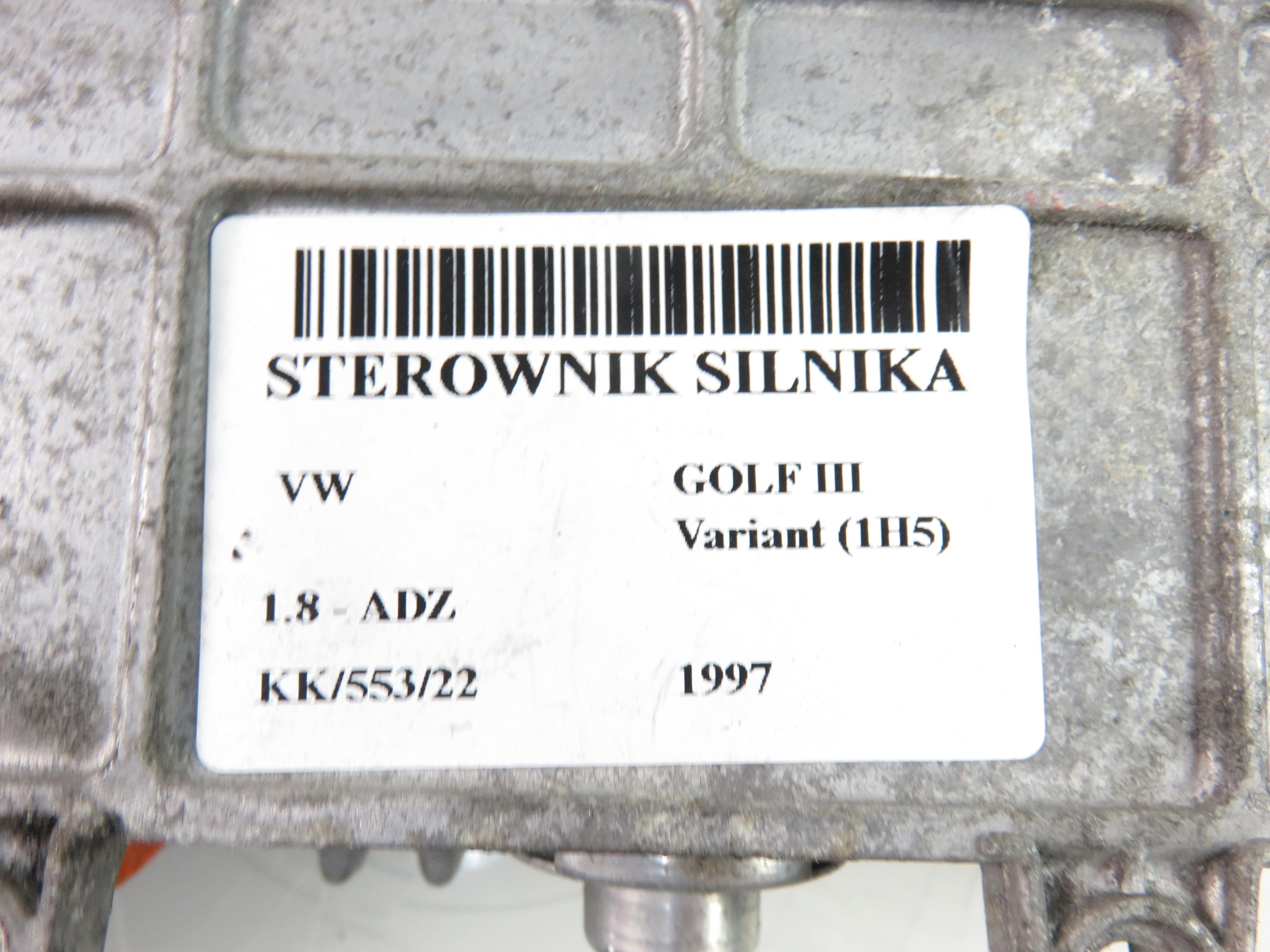 VOLKSWAGEN Golf 4 generation (1997-2006) Kompiuteris 0261203707, 1H0907311P 21872431