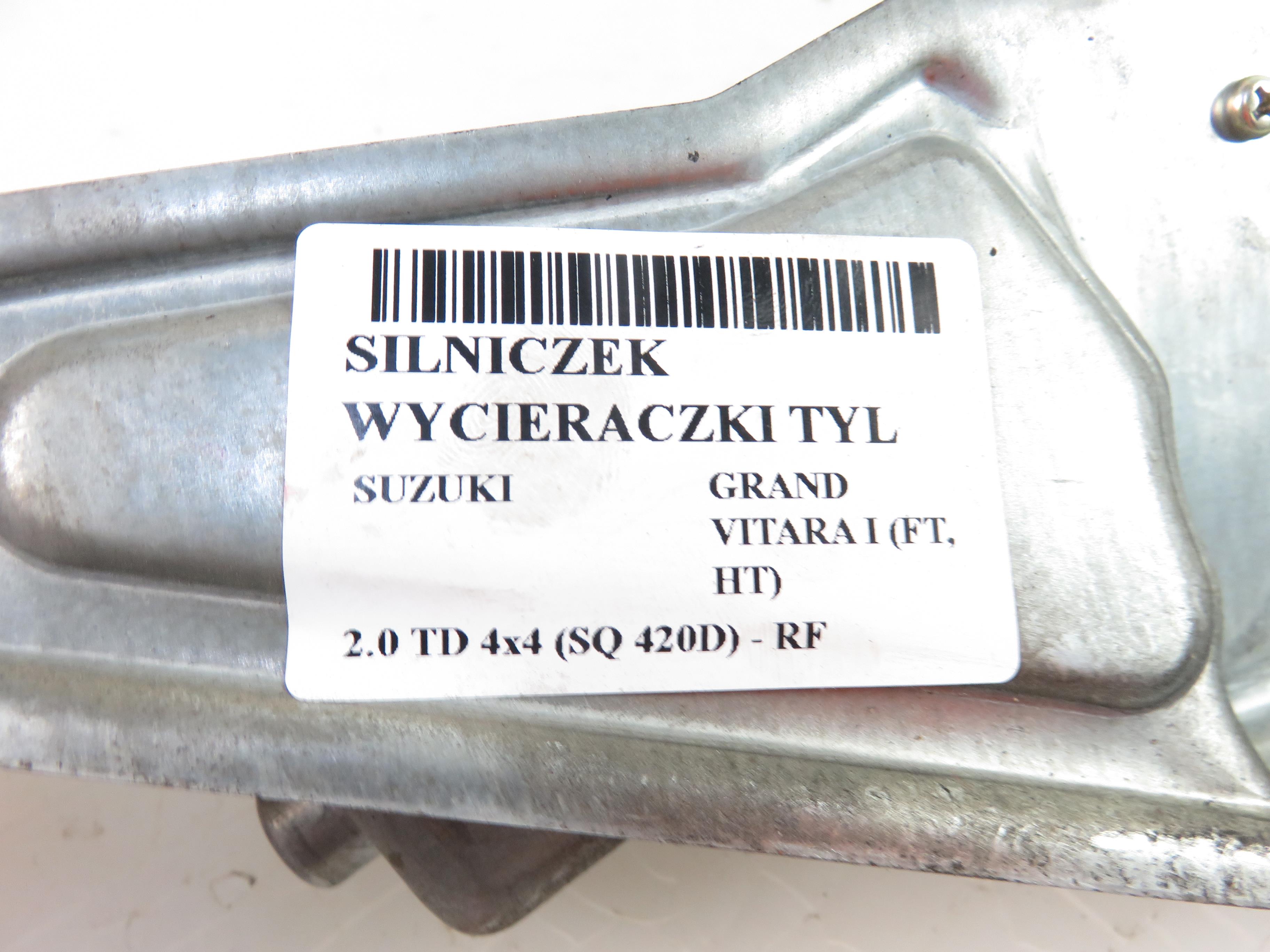 SUZUKI Grand Vitara 1 generation (1998-2006) Galinio dangčio (bagažinės) valytuvo varikliukas 34332581 22022597