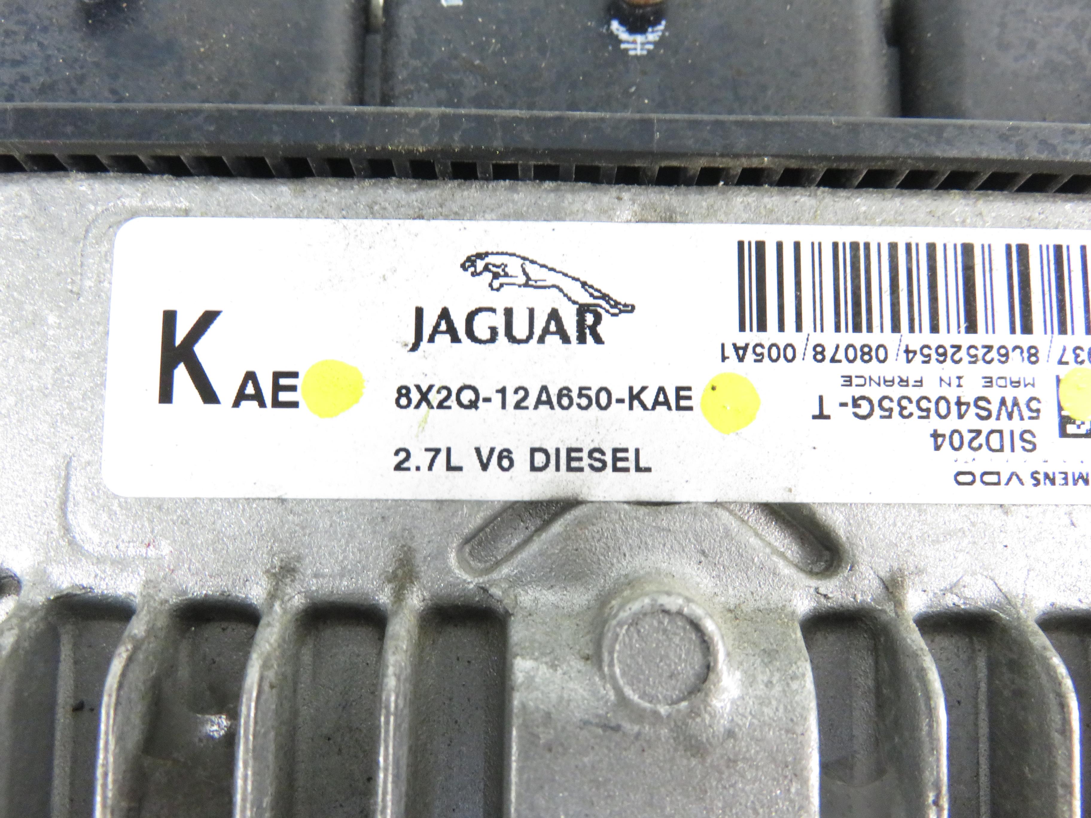 JAGUAR XF 1 generation  (2011-2016) Блок керування двигуном ECU 8X2Q12A650KAE 21872161