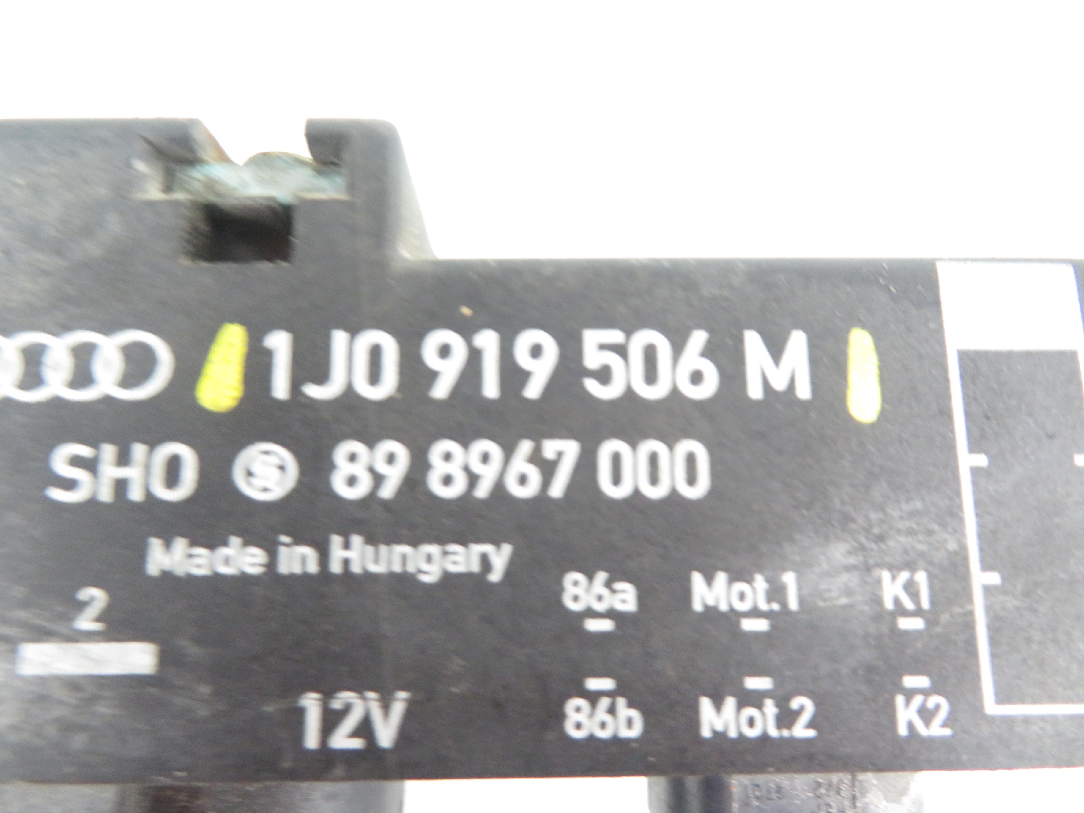 VOLKSWAGEN Polo 4 generation (2001-2009) Fan Relay 1J0919506M 21930436