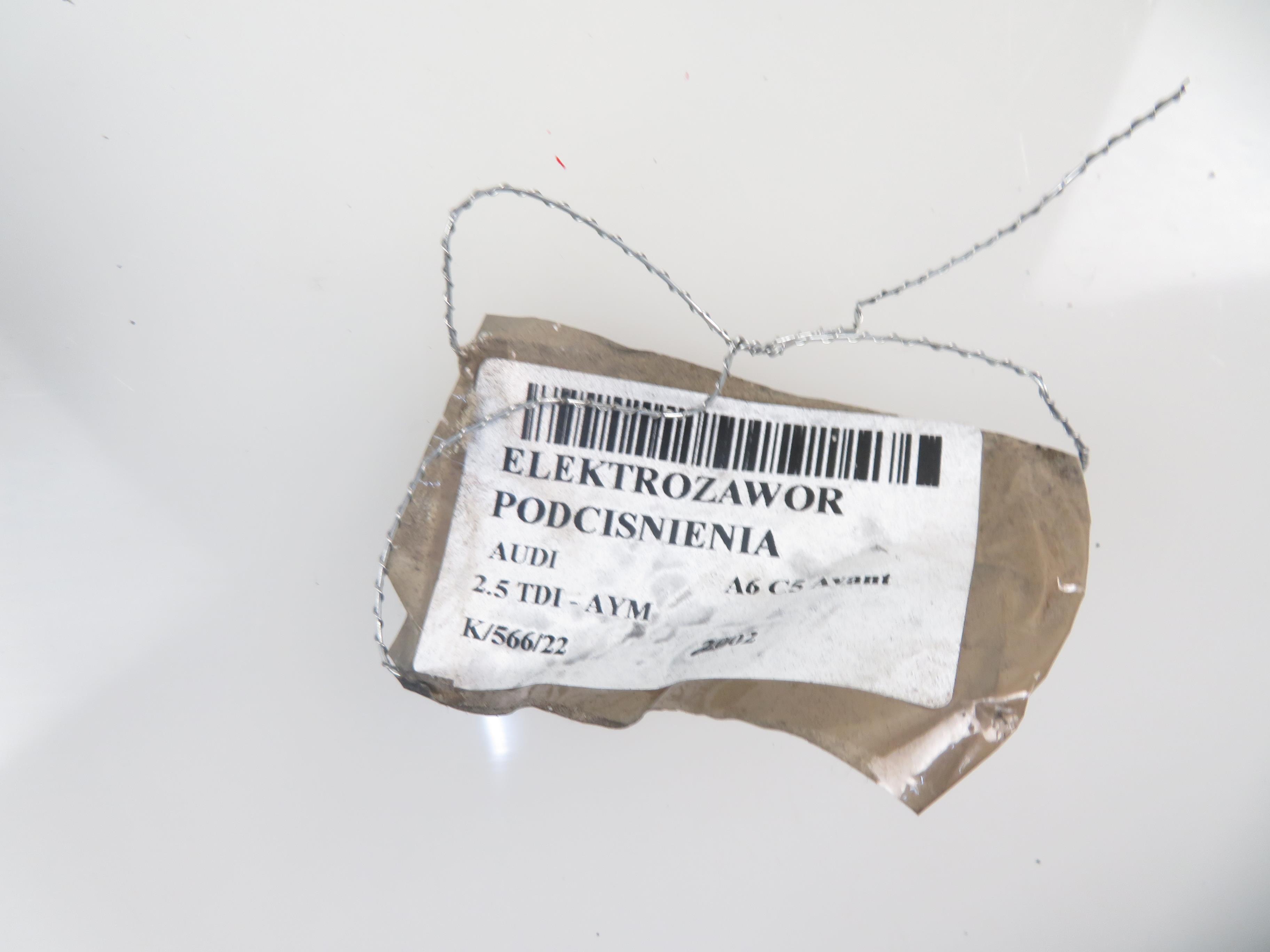 AUDI A6 C5/4B (1997-2004) Electromagnetic valve 059906627C, 72290321 21836833