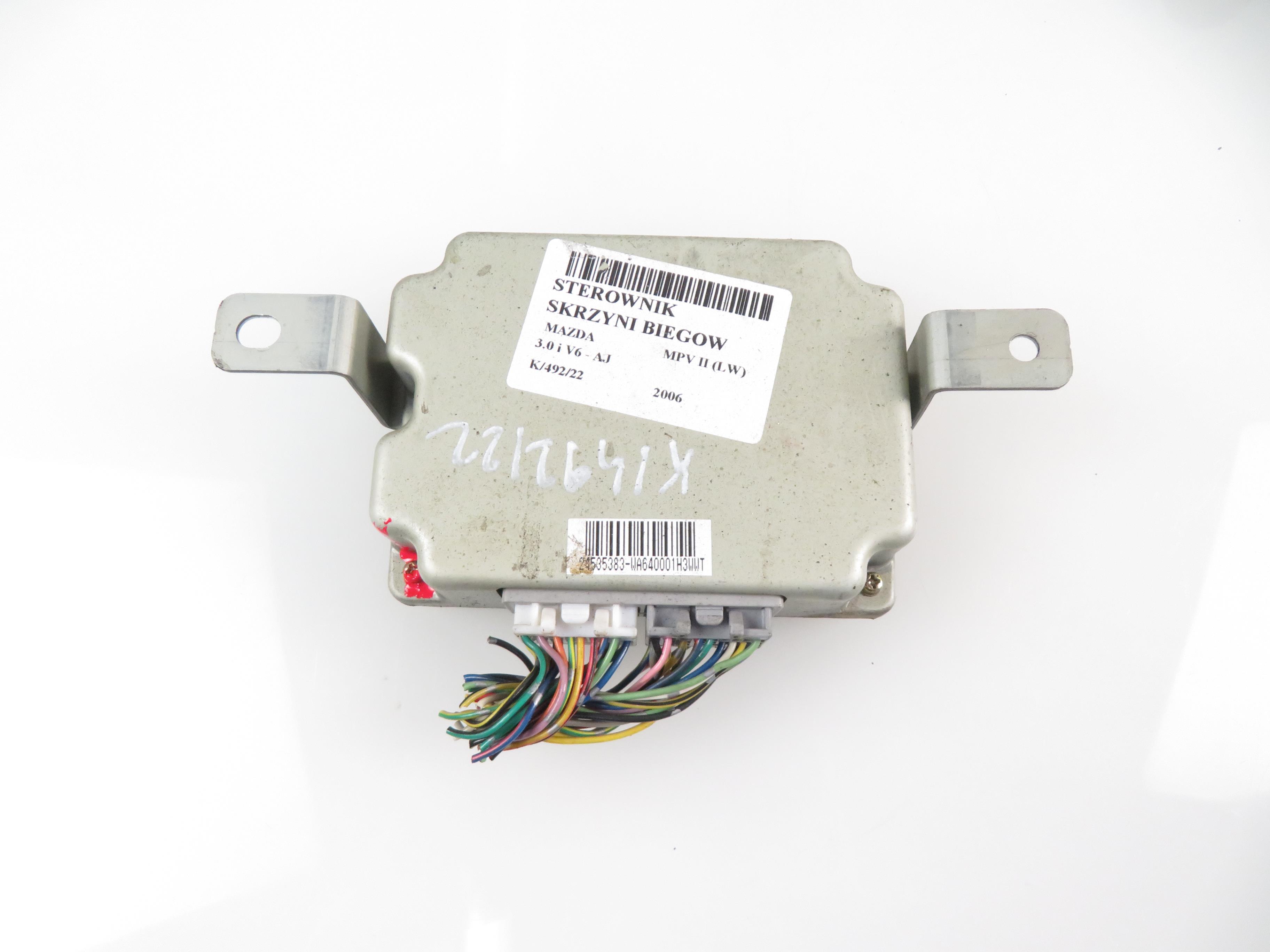 MAZDA MPV LW (1999-2006) Gear Distribution Box Control Unit AJD6189E1C 17797088