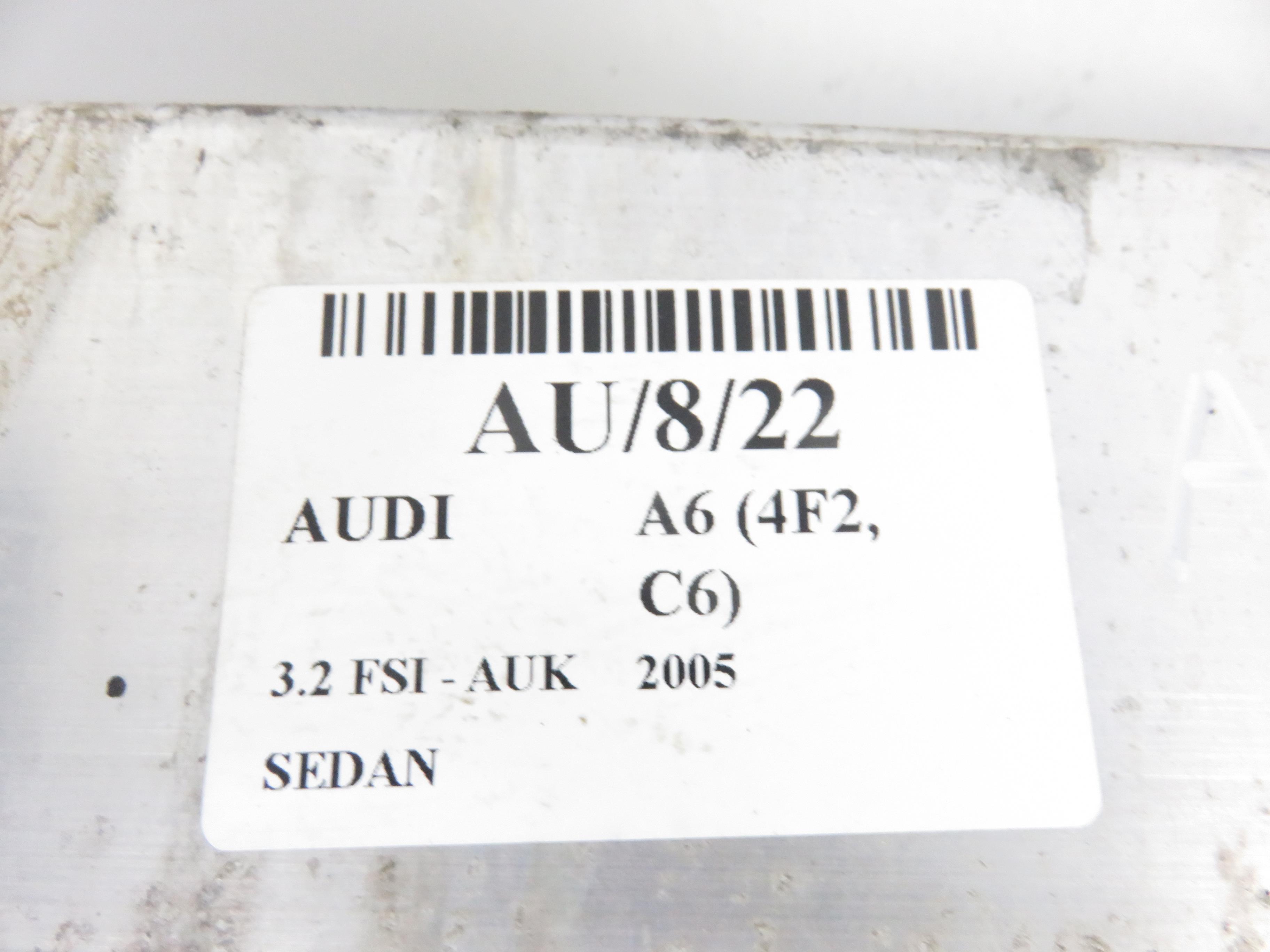 AUDI A6 C6/4F (2004-2011) Bumper support panel 21857016