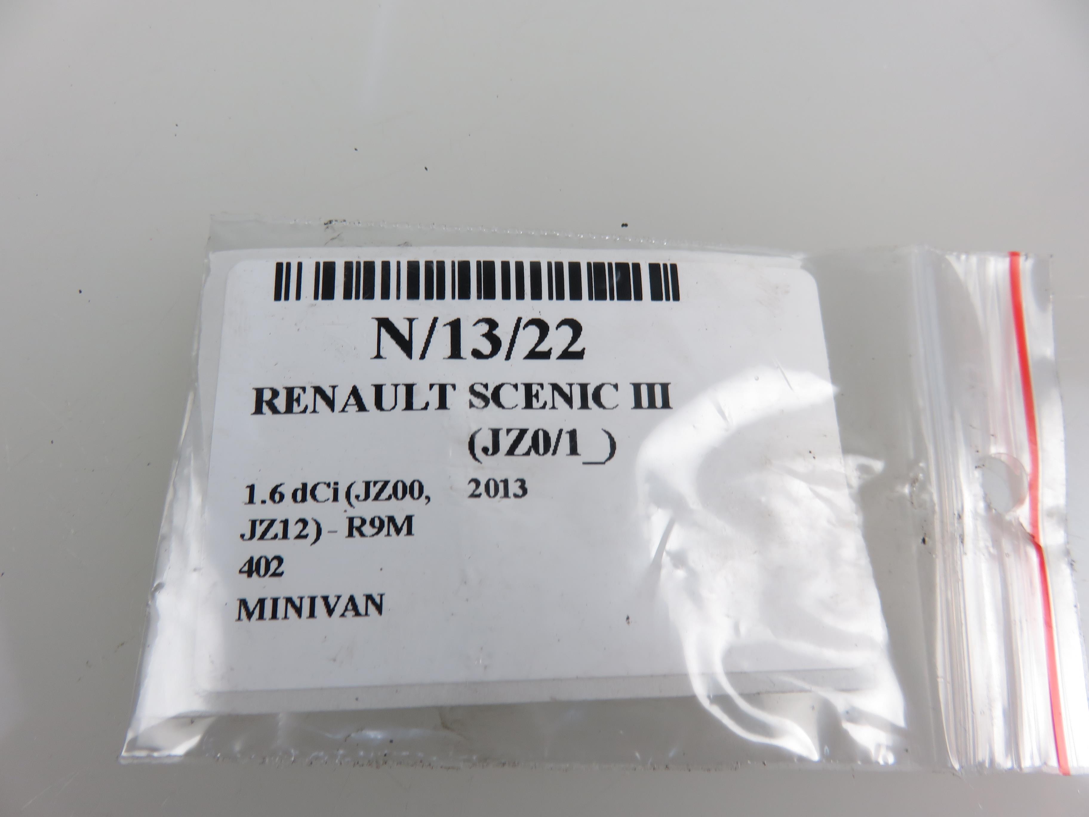 RENAULT Scenic 3 generation (2009-2015) Егр клапан H8201068965, 147100789R 17799701