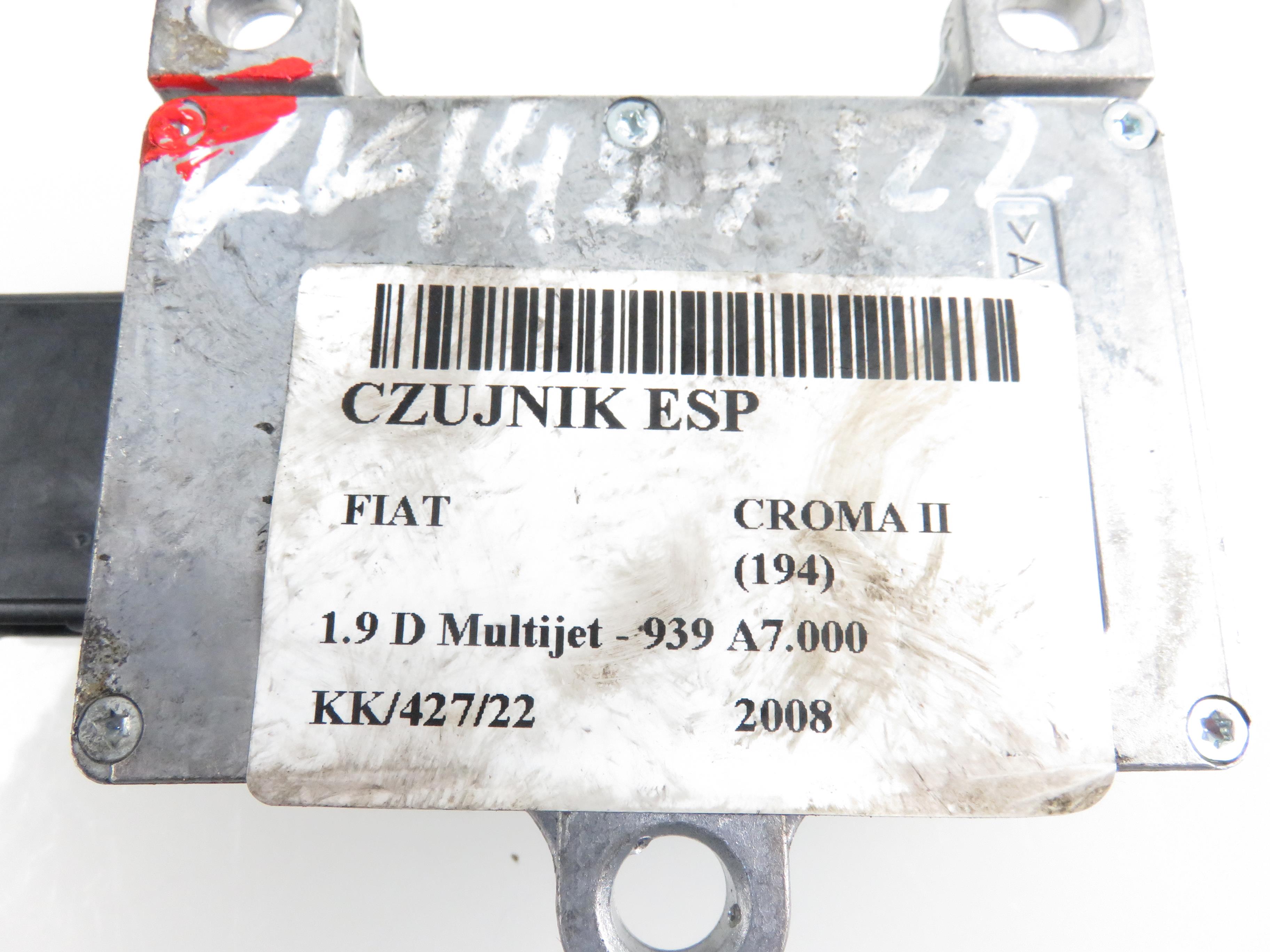 FIAT Croma 194 (2005-2011) Capteur ESP 51802738 17913778