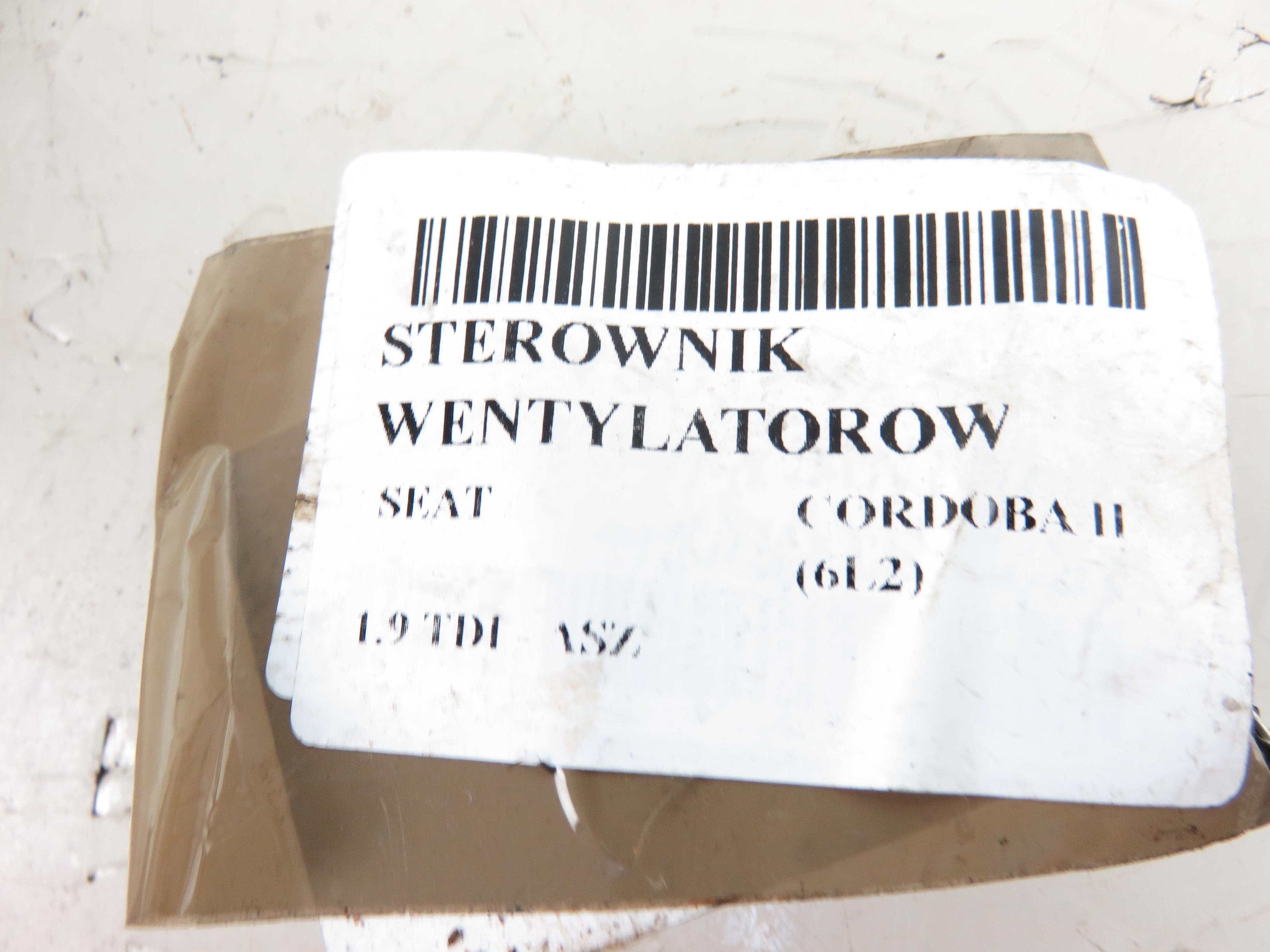 SEAT Cordoba 2 generation (1999-2009) Fan Relay 1J0919506M,898967000 22151834