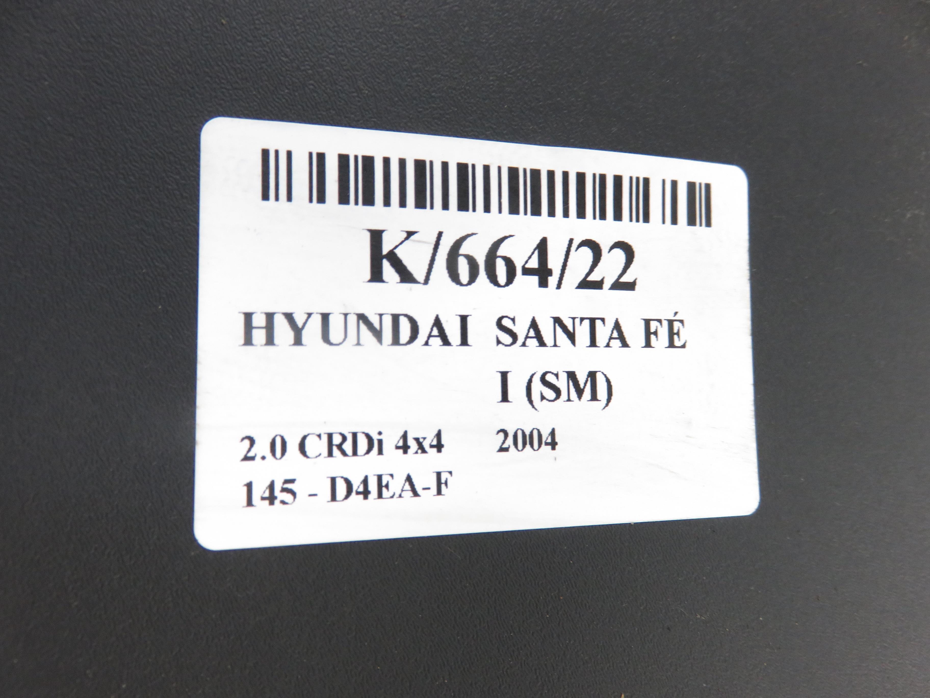 HYUNDAI Santa Fe SM (2000-2013) Radiator air diverter 2822026320 17800995