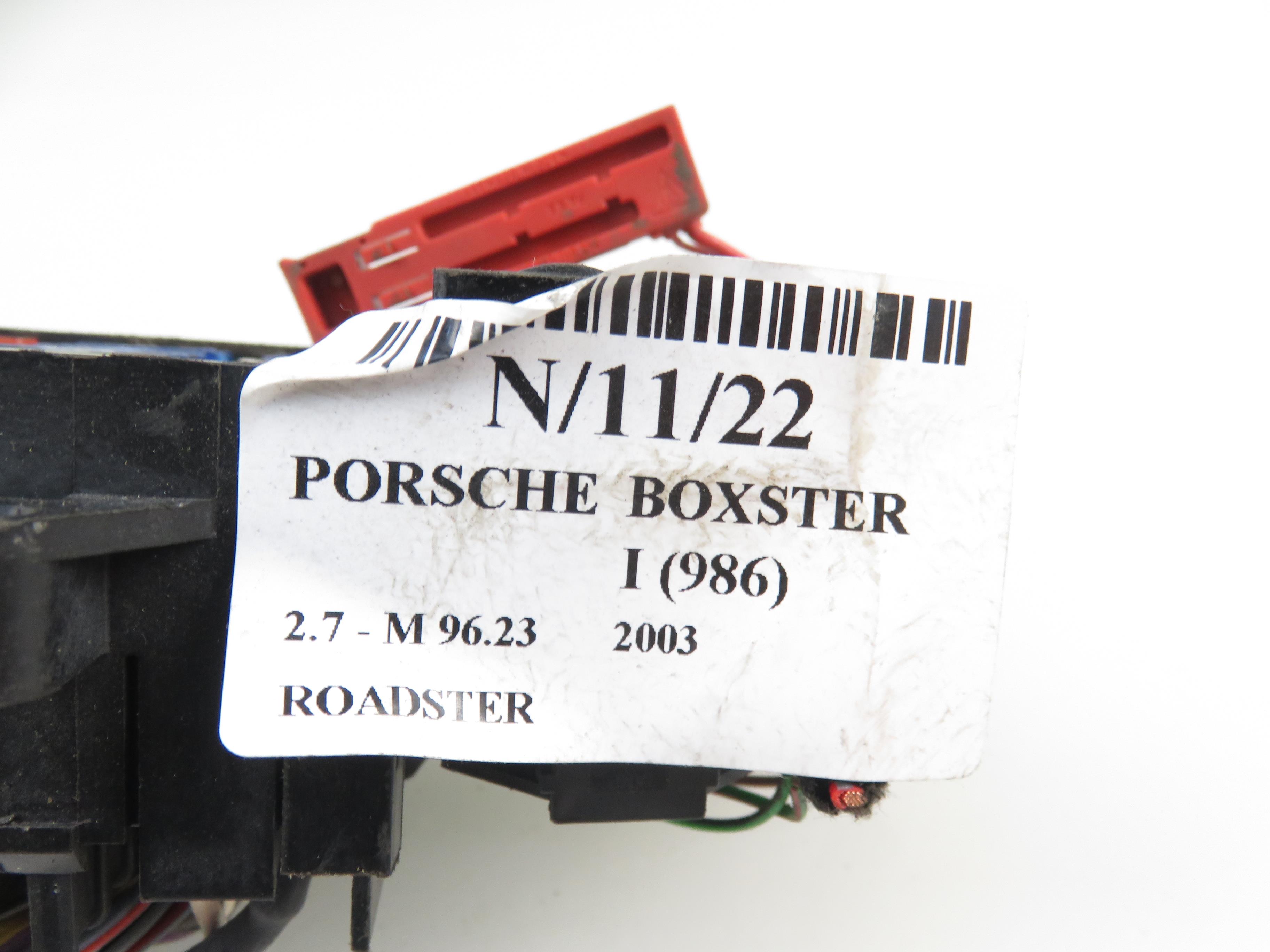 PORSCHE Boxster 986 (1996-2004) Boîte à fusibles 17795874