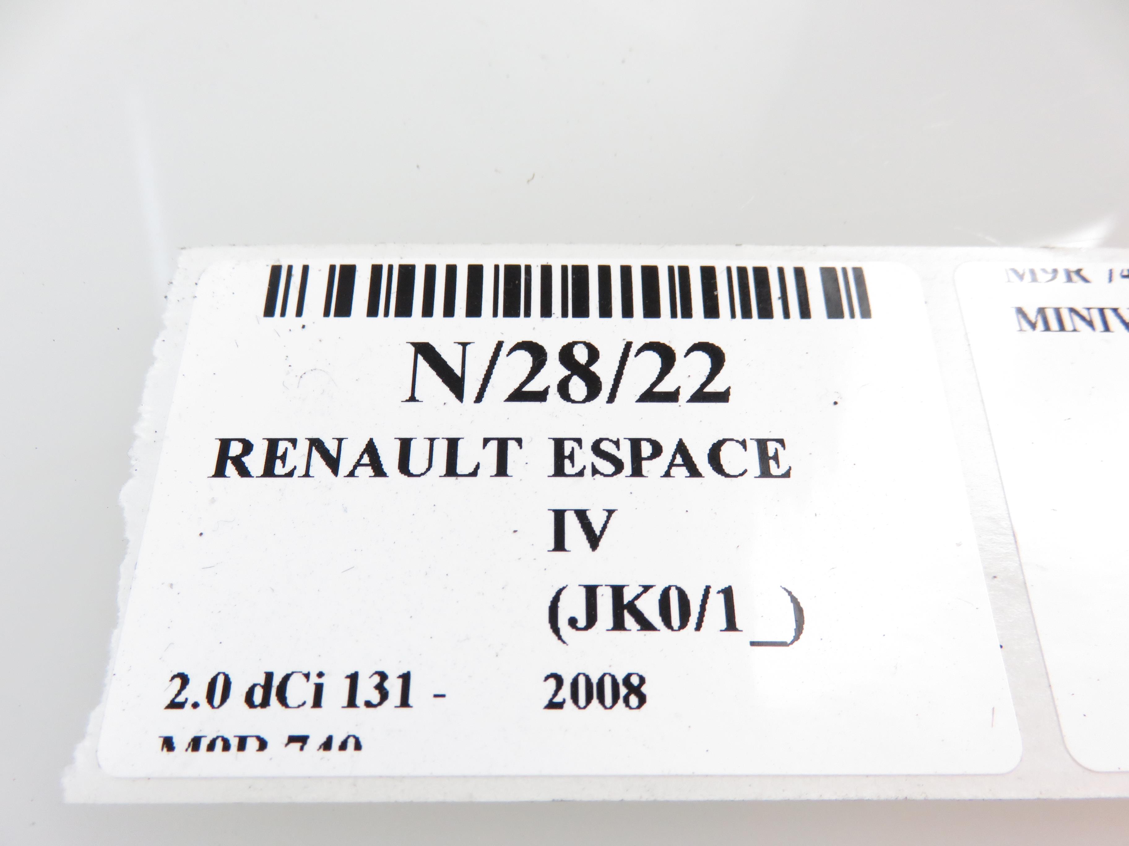 RENAULT Espace 4 generation (2002-2014) Stabdžių pedalo daviklis (varlytė) 8200276360B 17856669