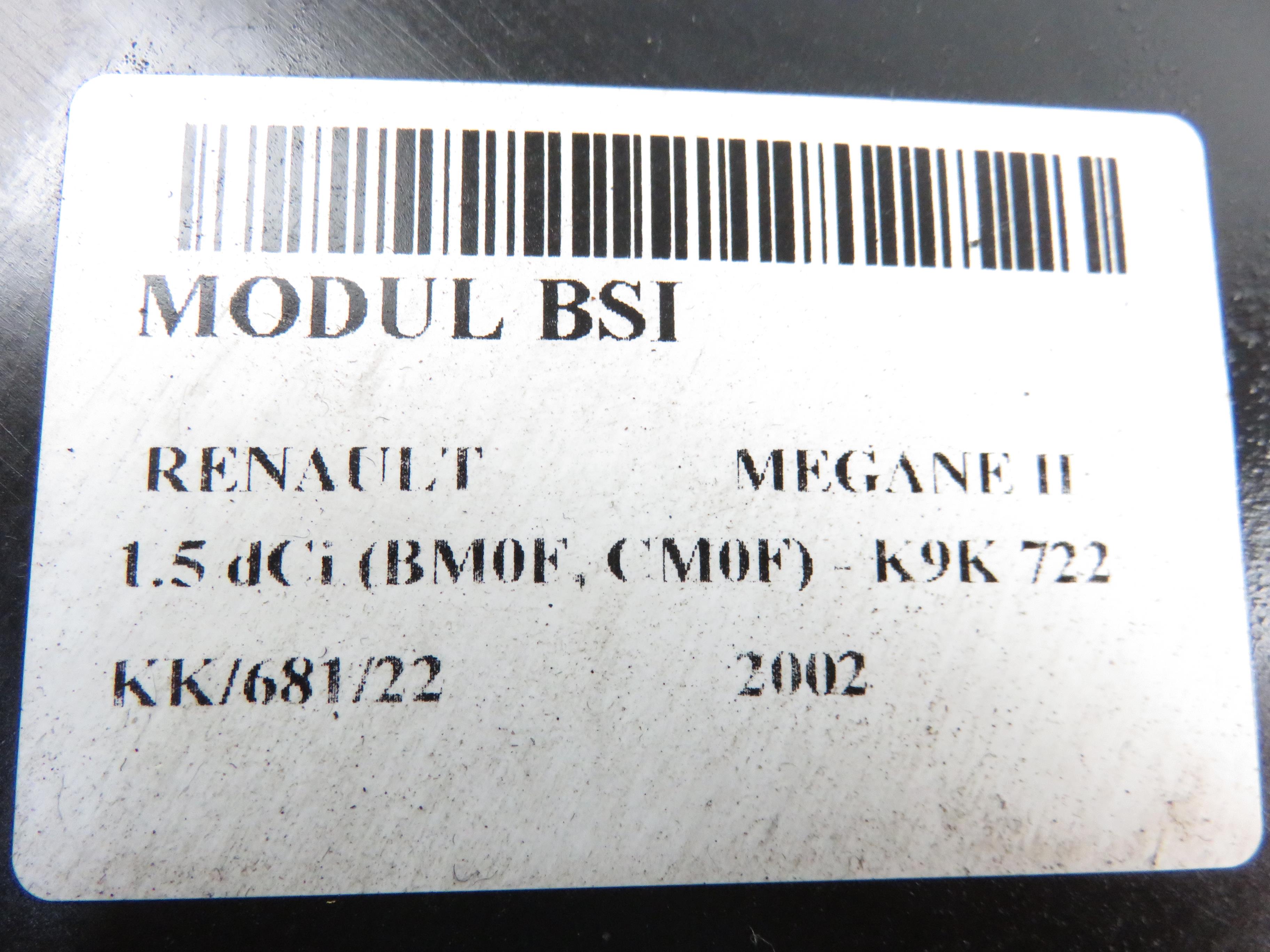 RENAULT Megane 1 generation (1995-2003) Comfort Control Unit 8200261823, S118400100G 17795690