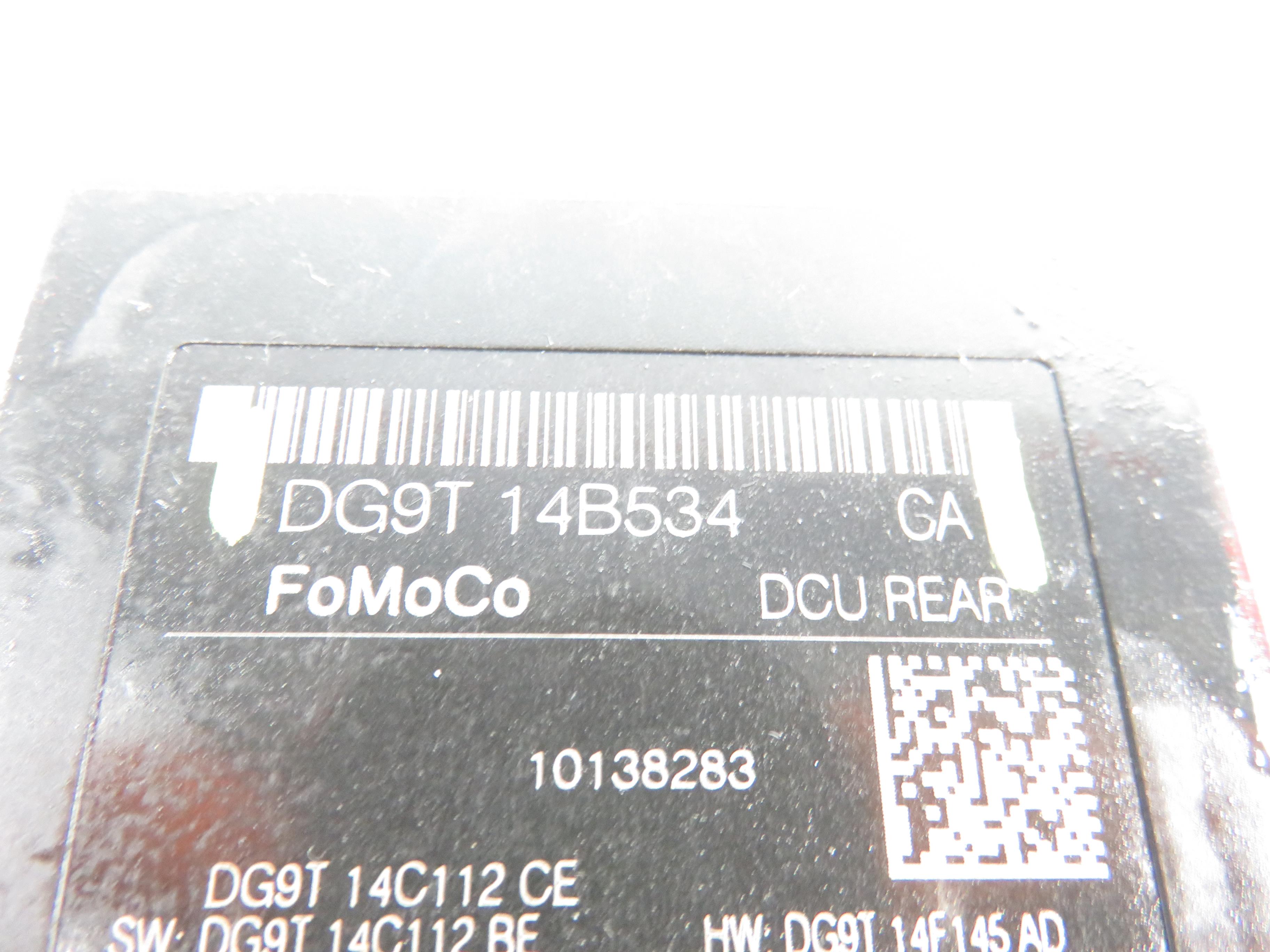 FORD Mondeo 5 generation (2014-2022) Front Left Door Control Unit DG9T14B534CA 17801133