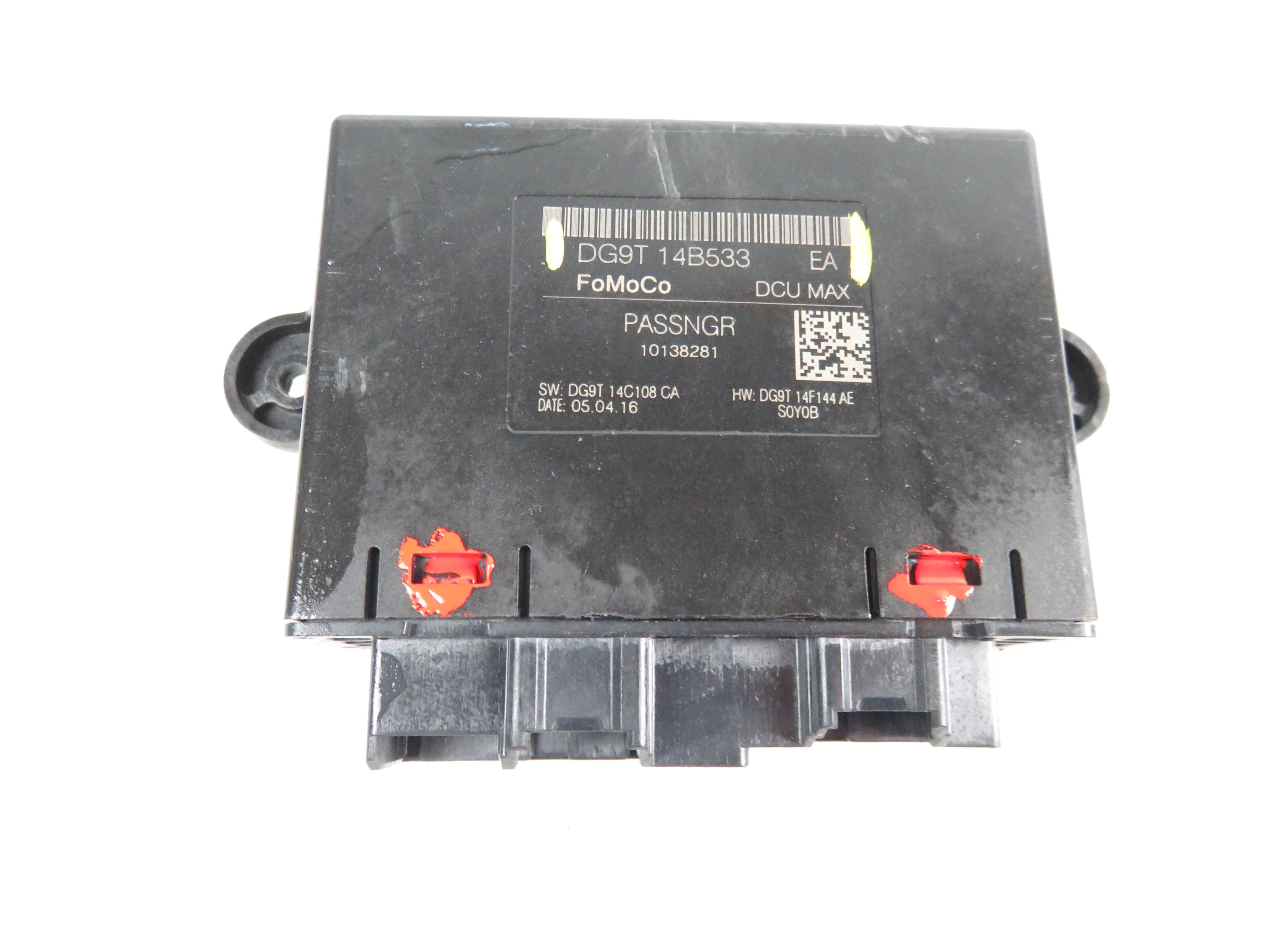 FORD Mondeo 5 generation (2014-2022) Front Left Door Control Unit DG9T14B533EA 17801134