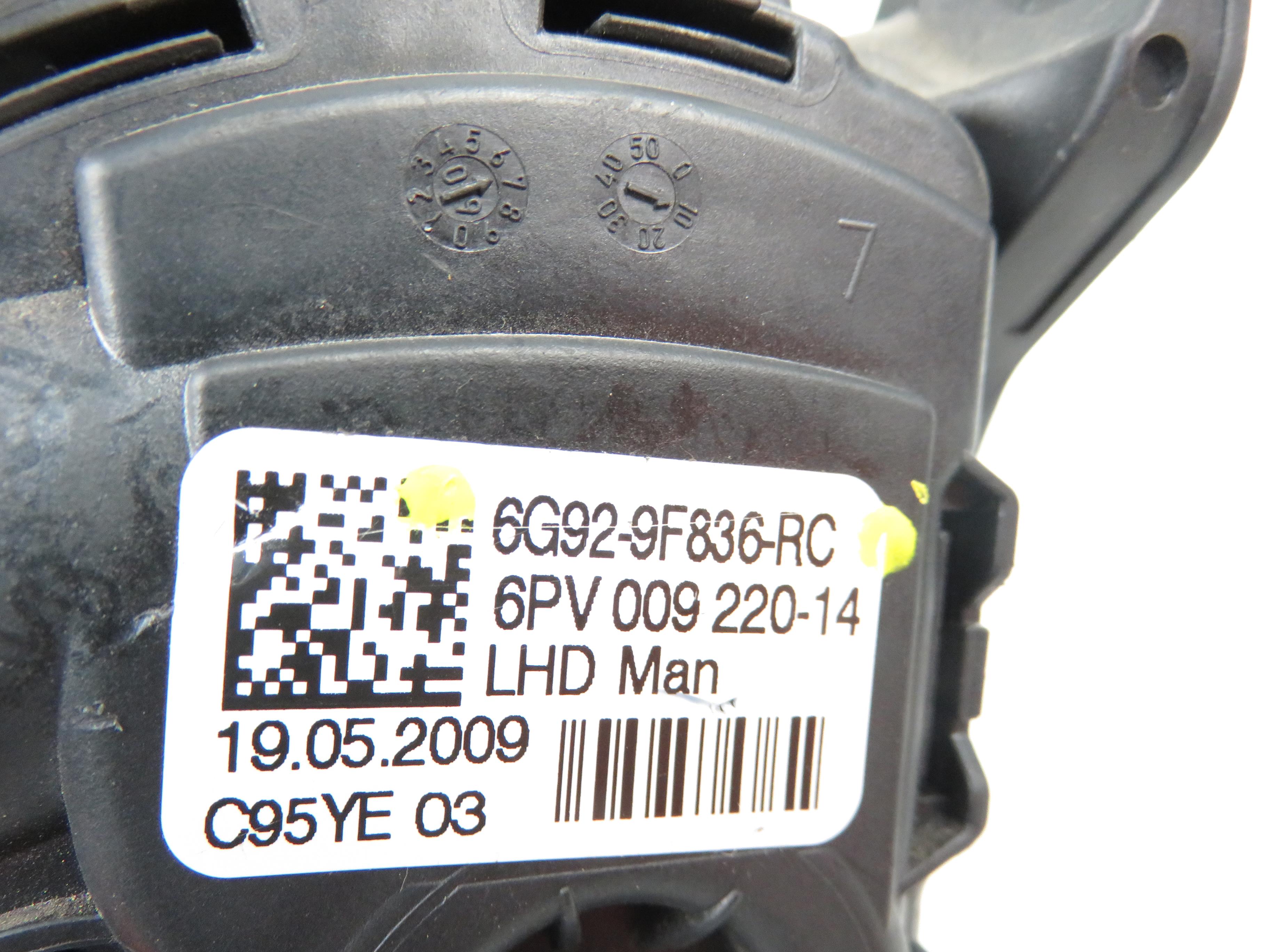 FORD Mondeo 4 generation (2007-2015) Педаль газа 6G929F836RC 17801376